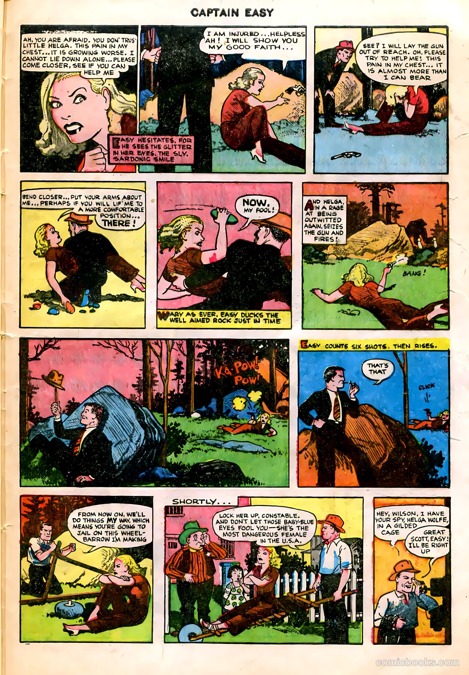 Captain Easy #16 (1949) — page 29 of 36
