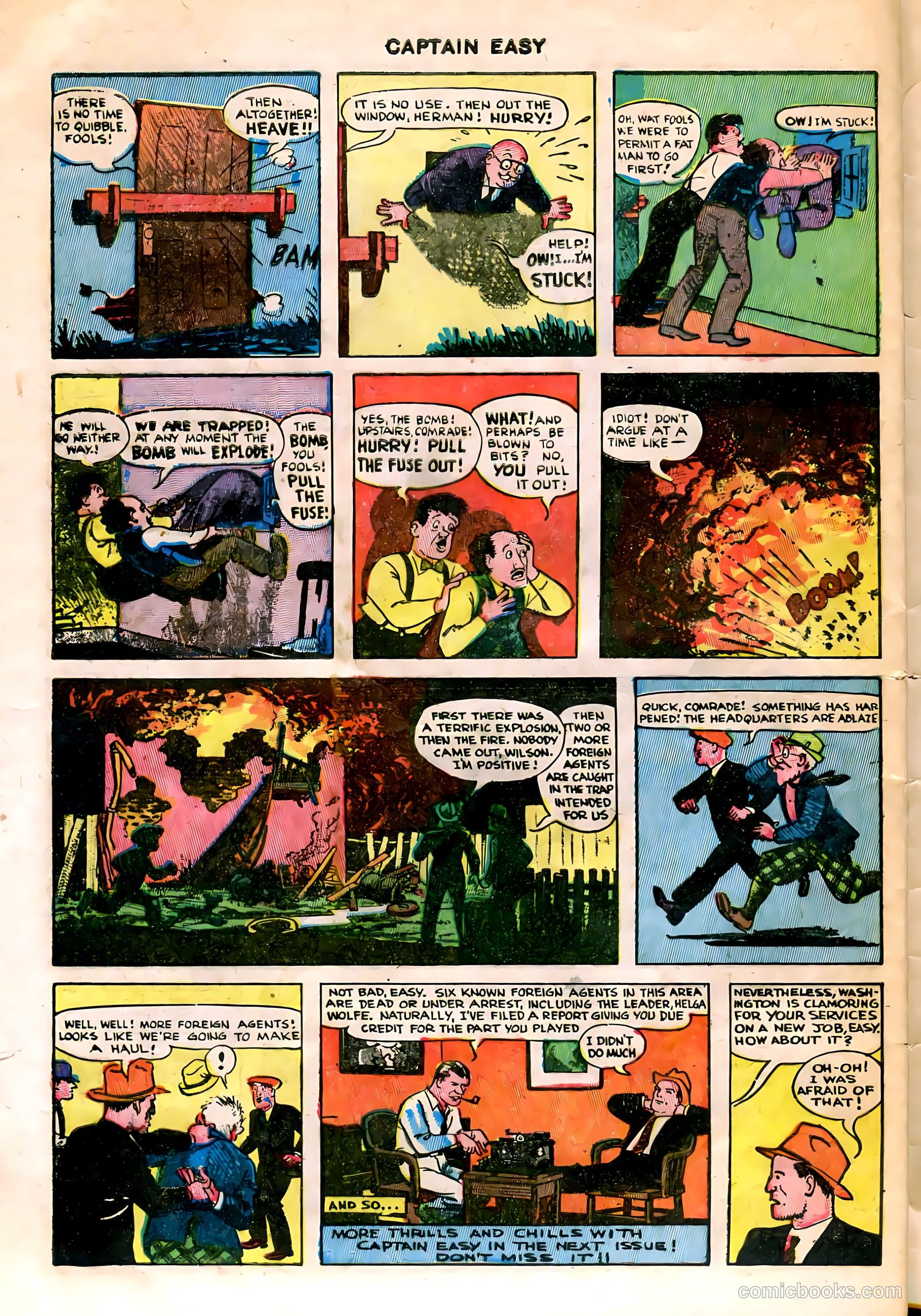 Captain Easy #16 (1949) — page 32 of 36