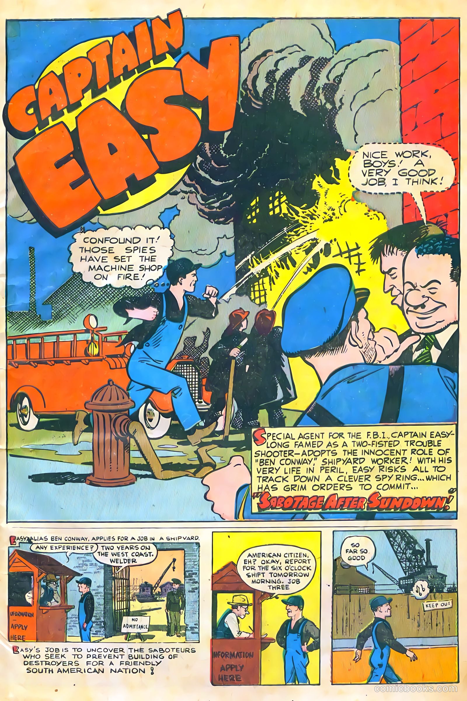 Captain Easy #17 (1949) — page 3 of 36