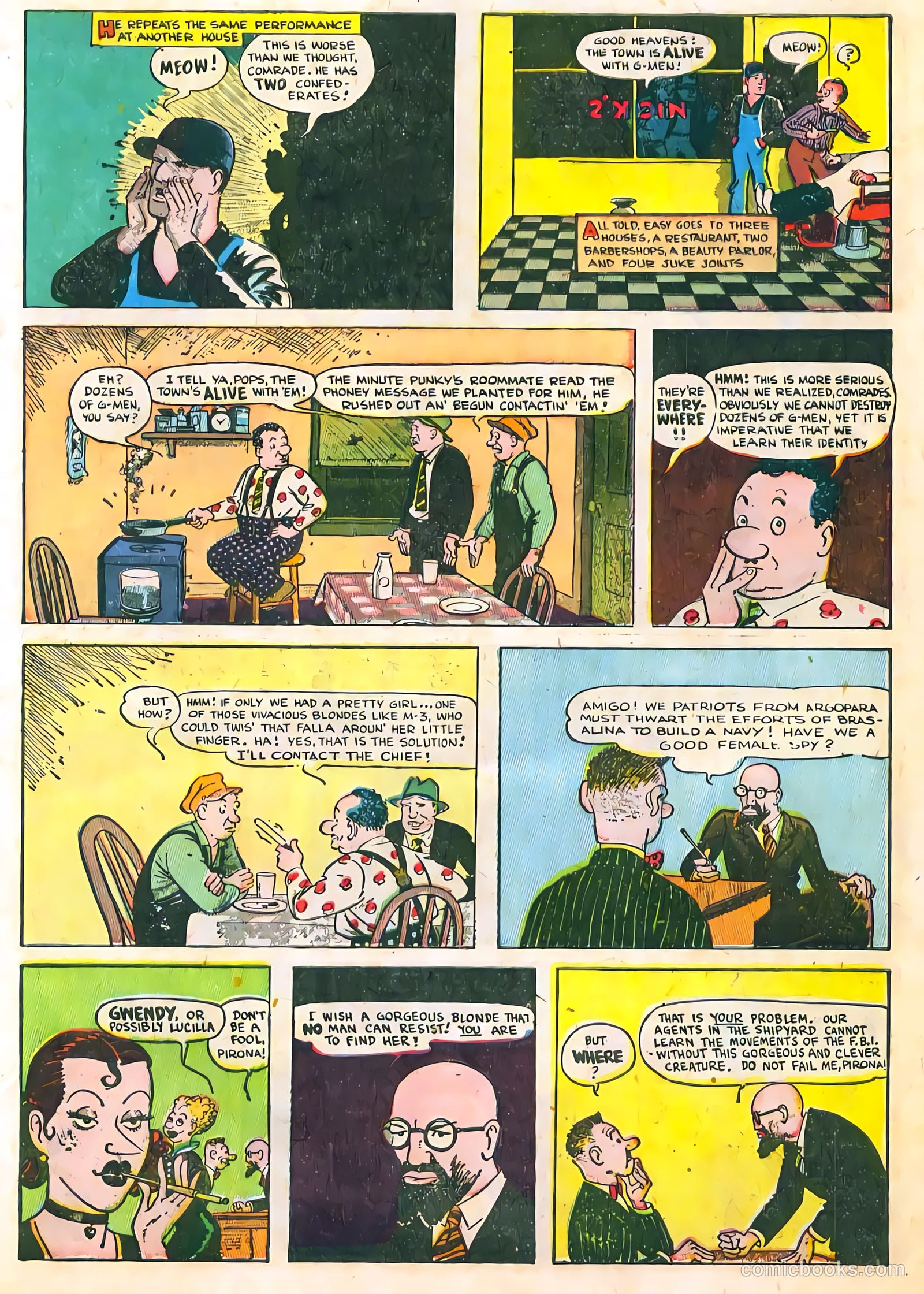 Captain Easy #17 (1949) — page 9 of 36