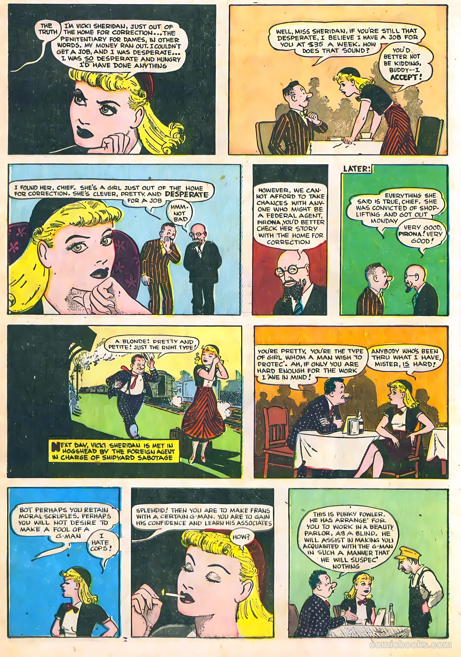 Captain Easy #17 (1949) — page 12 of 36
