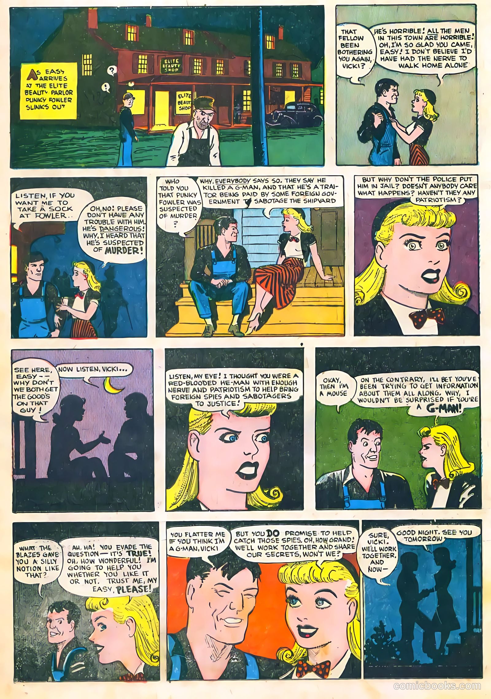 Captain Easy #17 (1949) — page 14 of 36