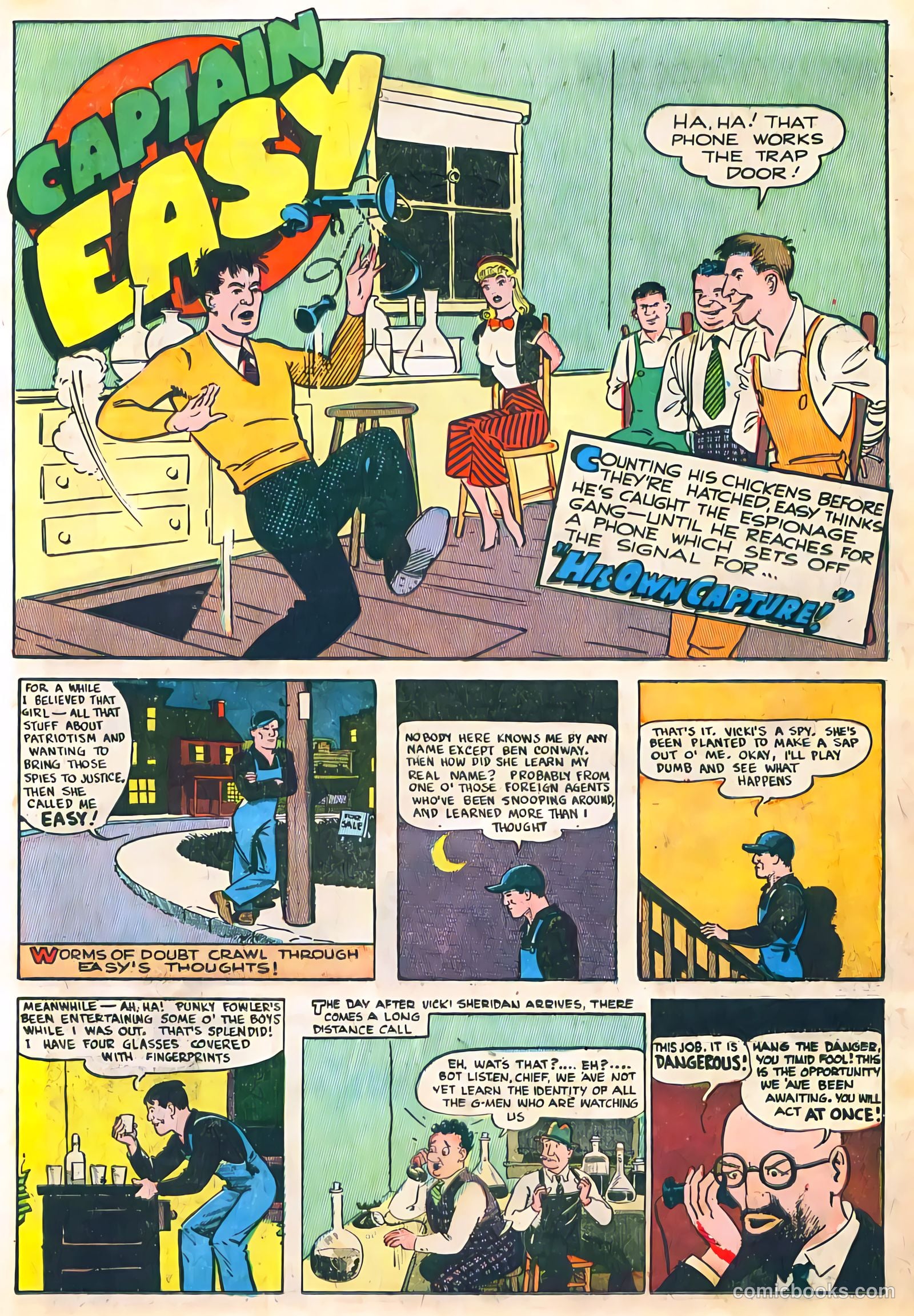 Captain Easy #17 (1949) — page 15 of 36