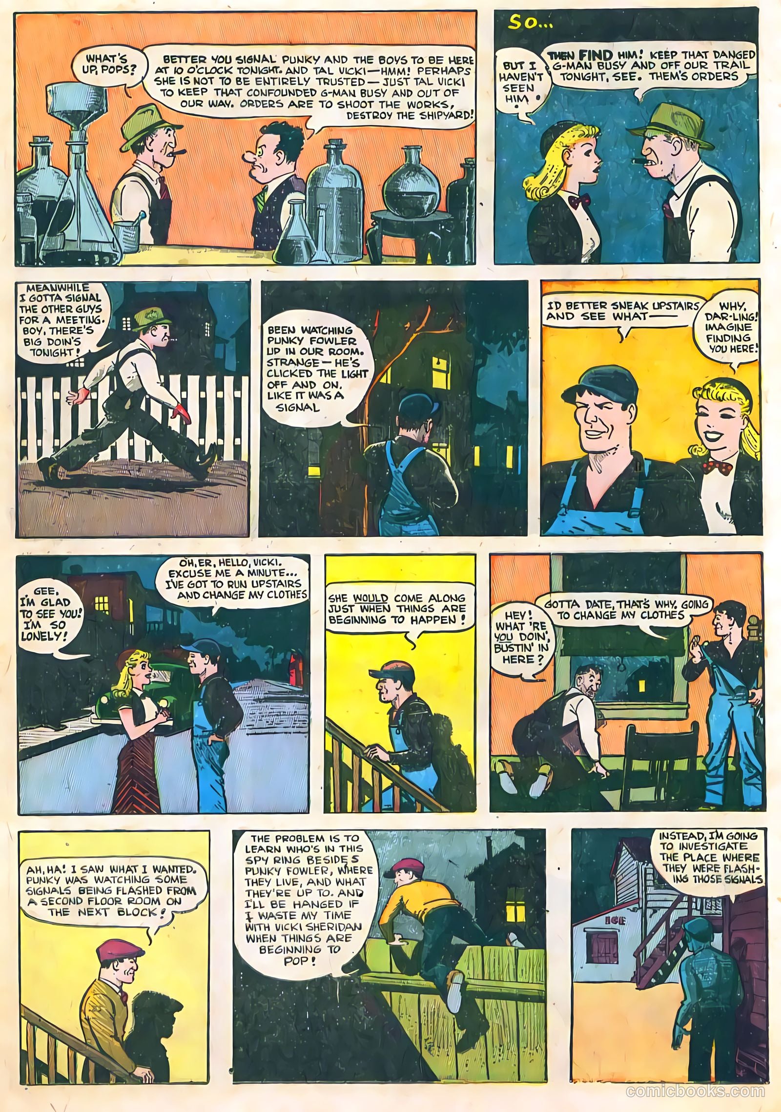 Captain Easy #17 (1949) — page 16 of 36