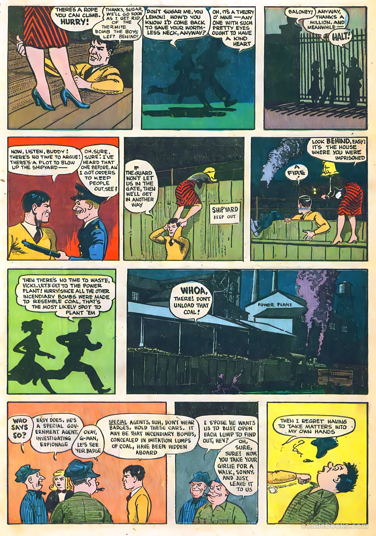 Captain Easy #17 (1949) — page 21 of 36