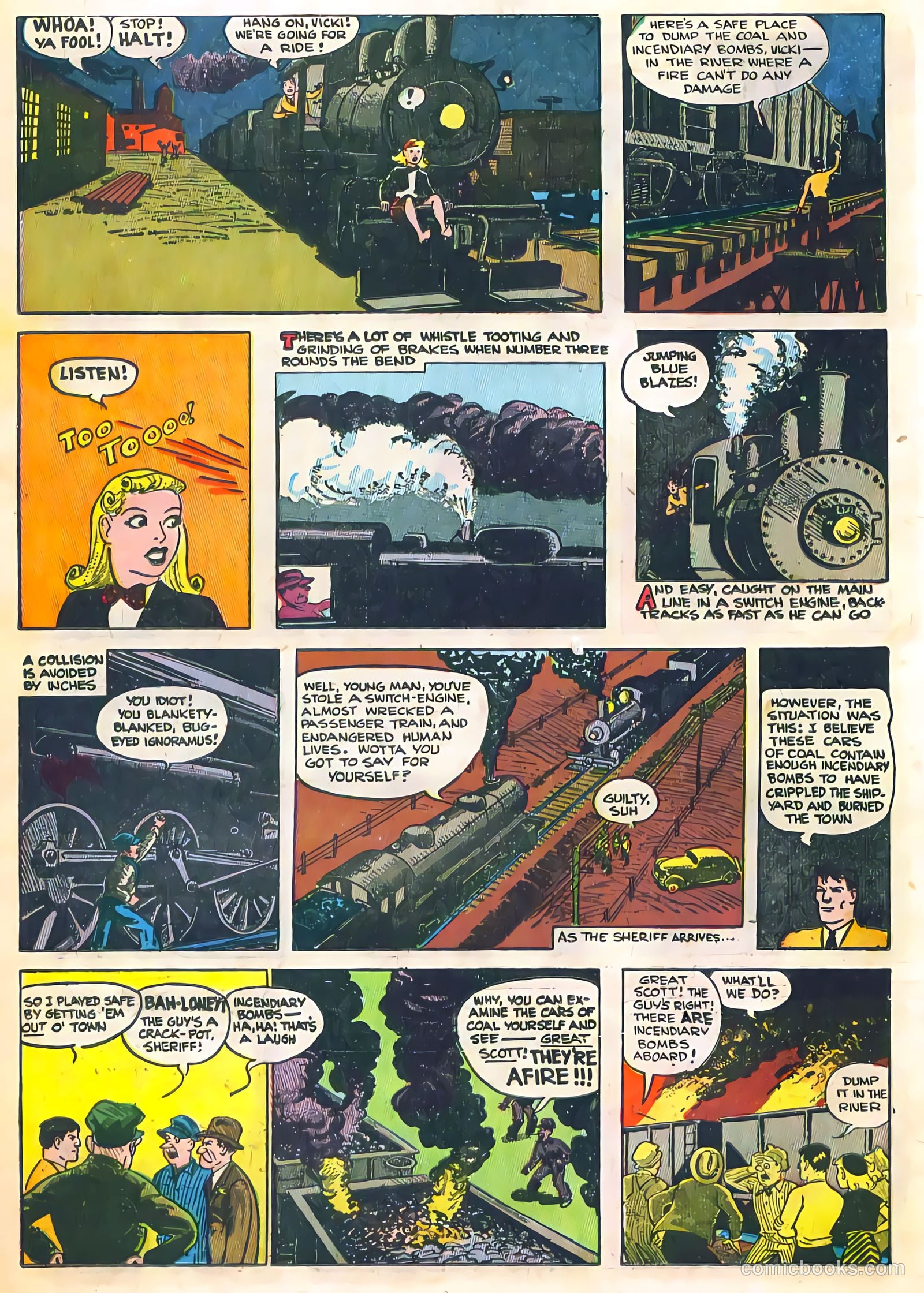 Captain Easy #17 (1949) — page 22 of 36