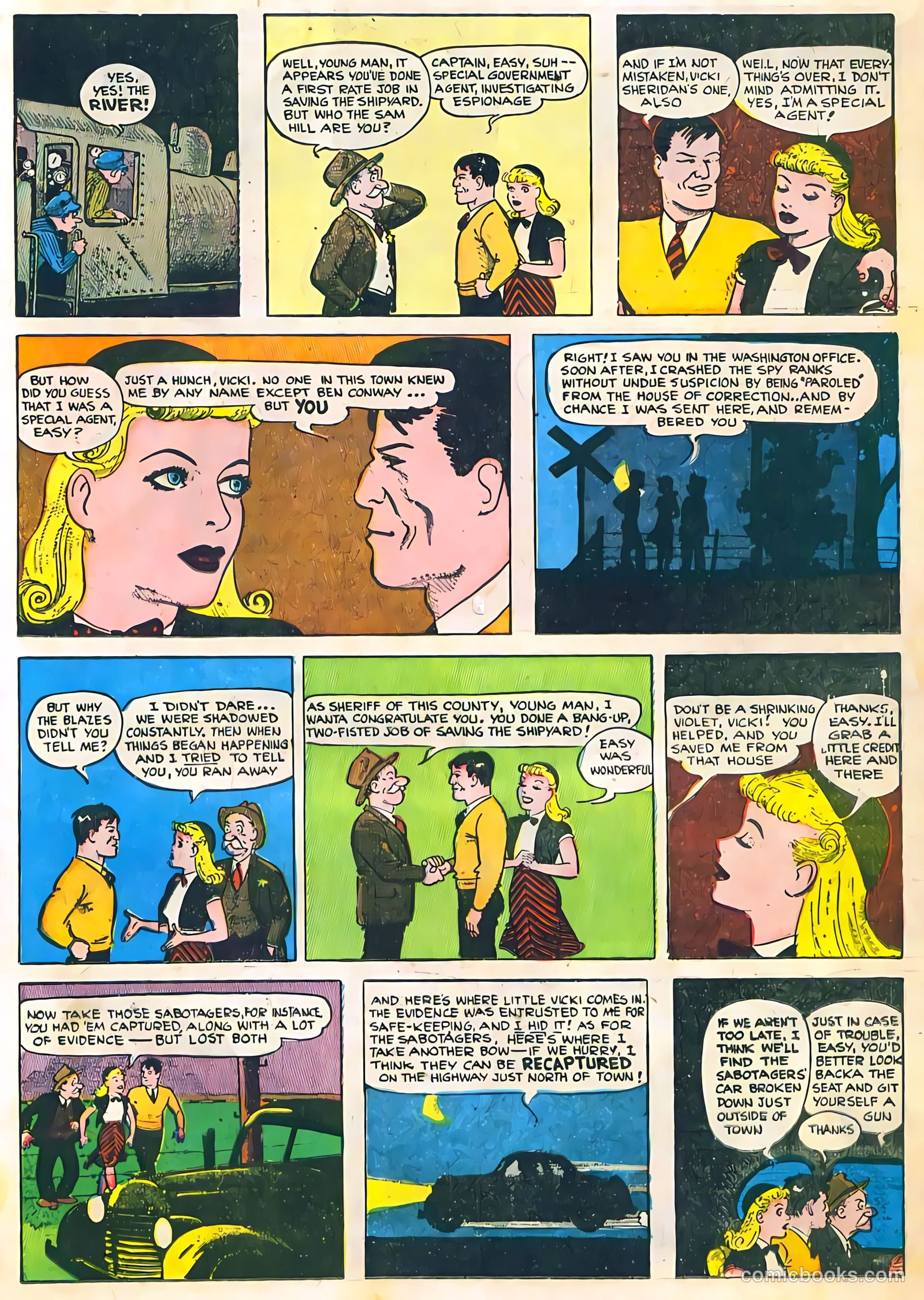 Captain Easy #17 (1949) — page 23 of 36