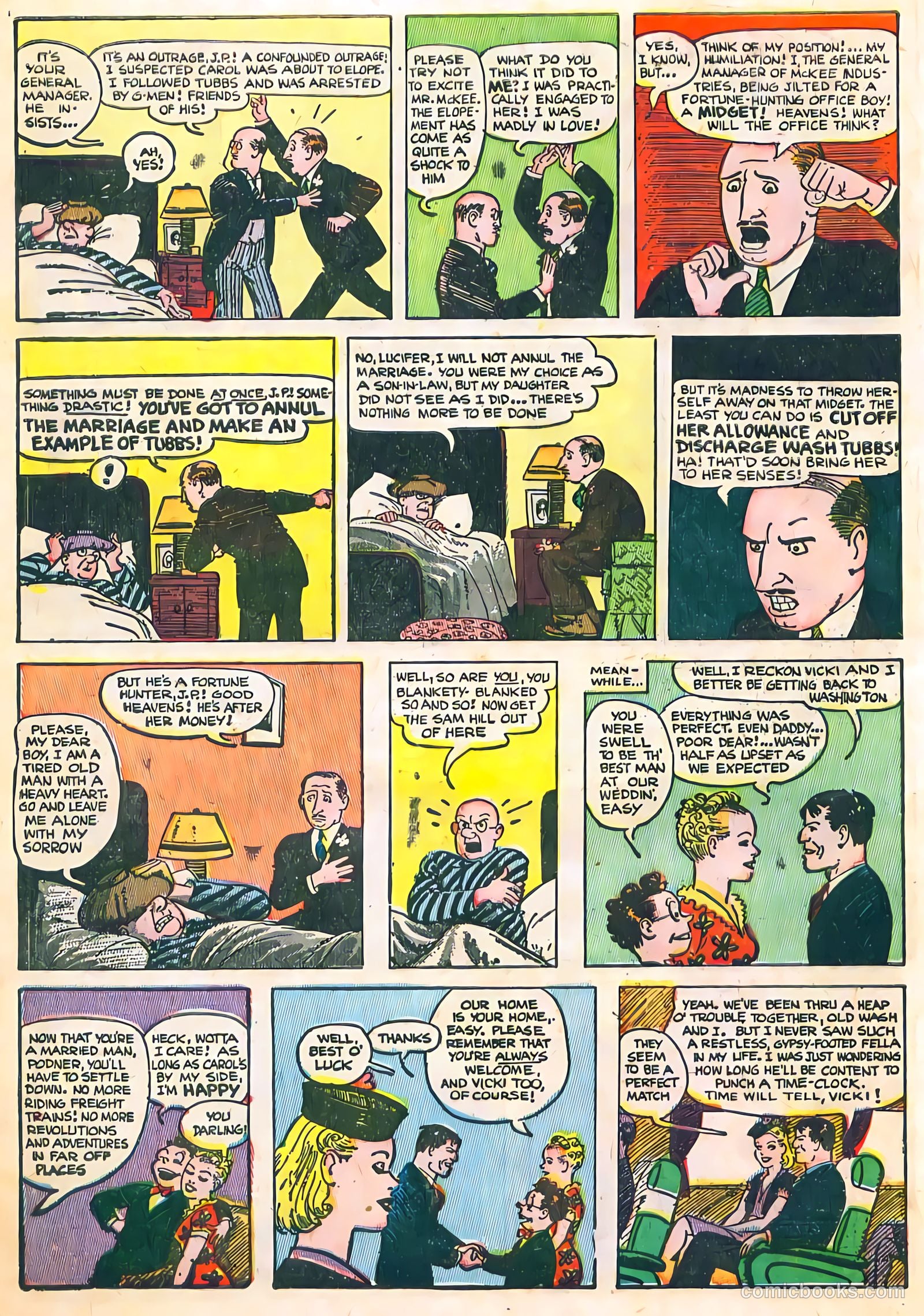 Captain Easy #17 (1949) — page 28 of 36
