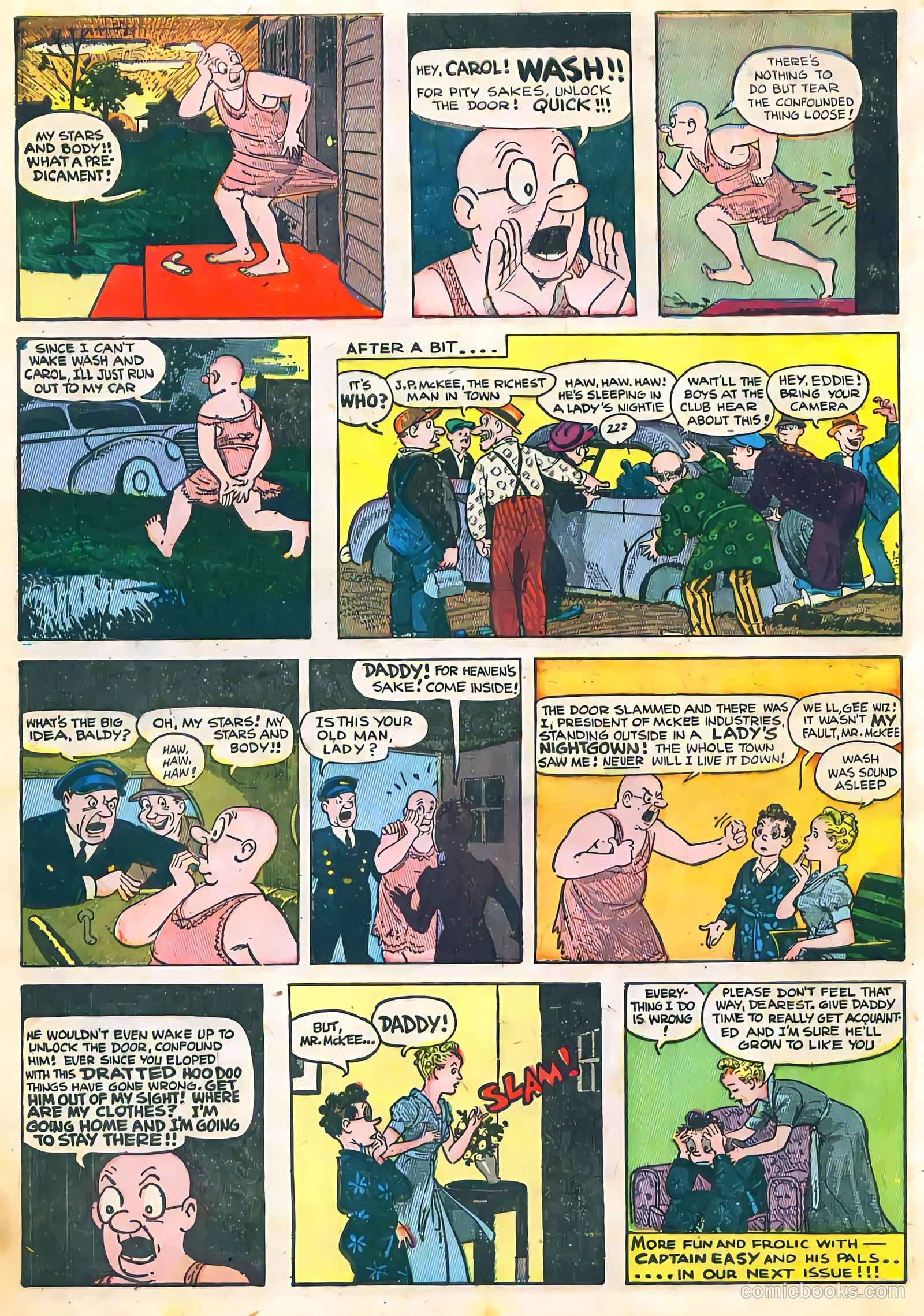 Captain Easy #17 (1949) — page 32 of 36