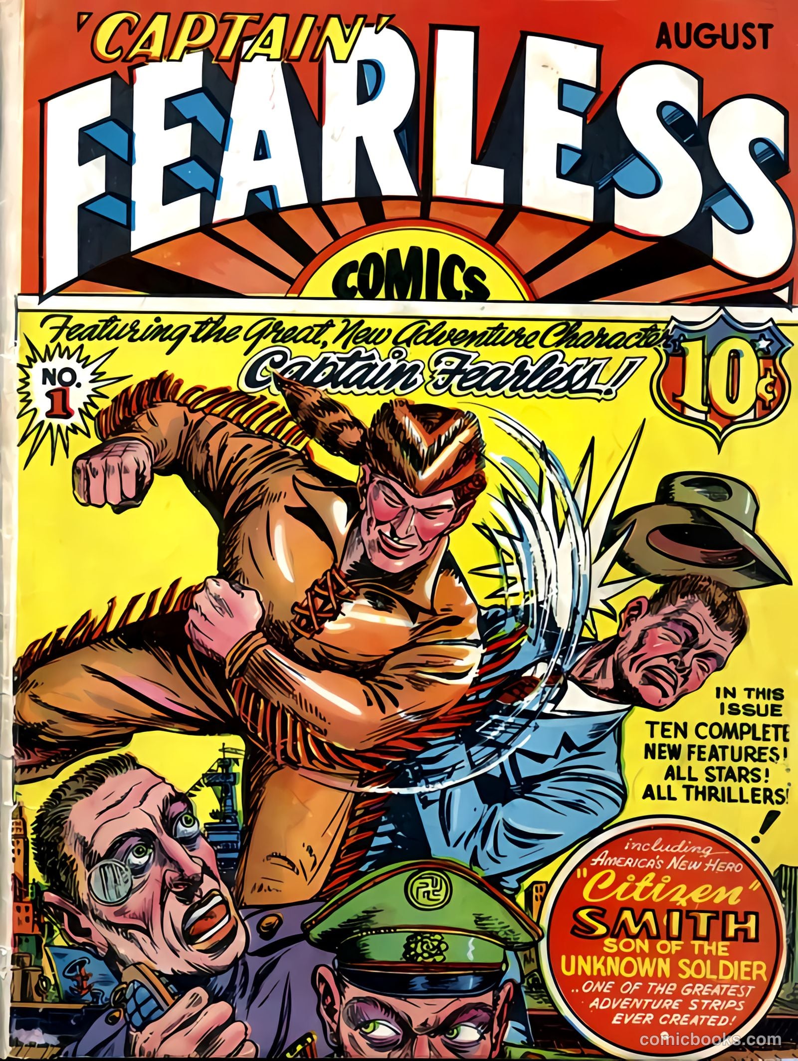 Captain Fearless Comics #1