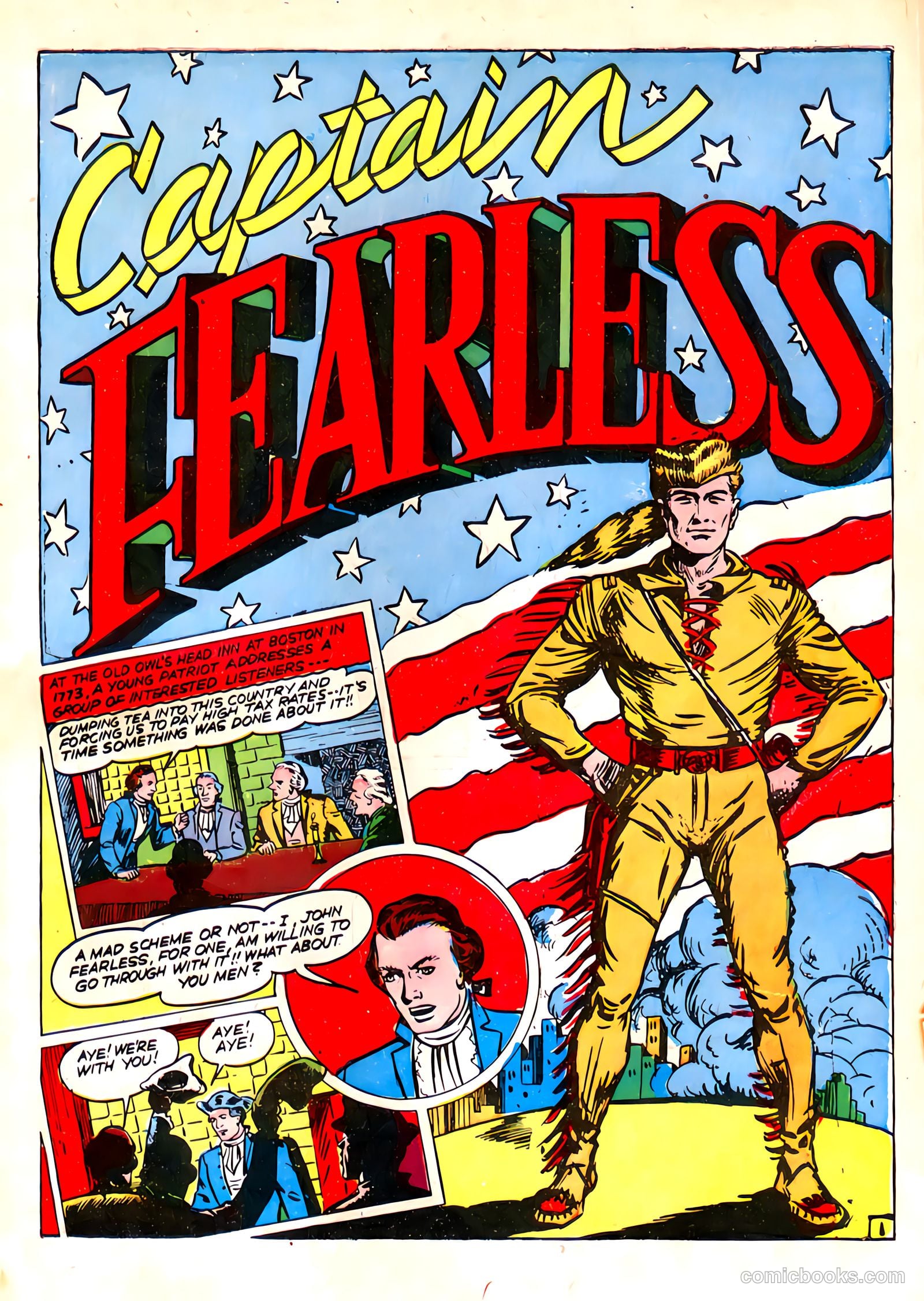 Captain Fearless Comics #1 (1941) — page 3 of 68