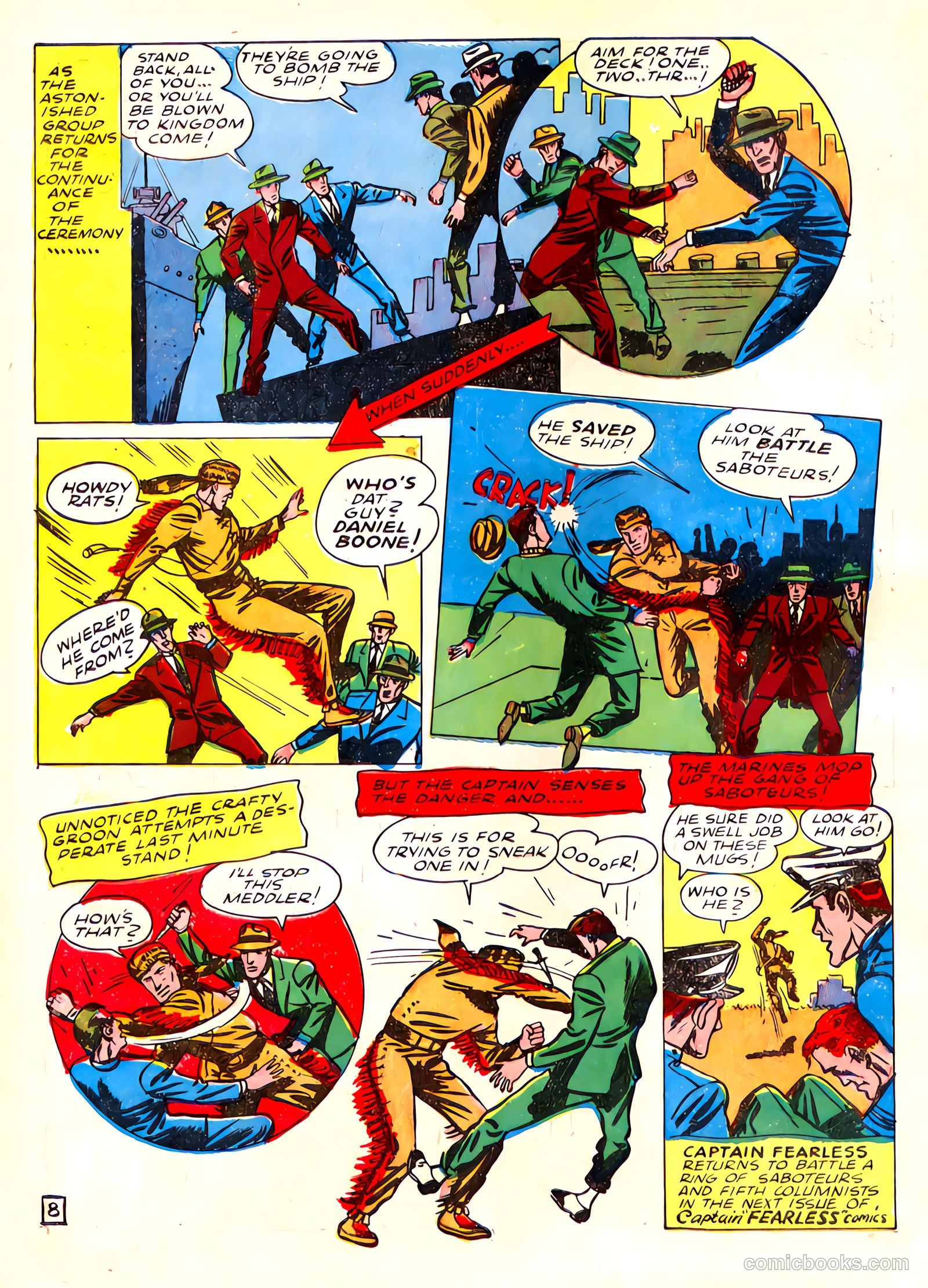 Captain Fearless Comics #1 (1941) — page 10 of 68