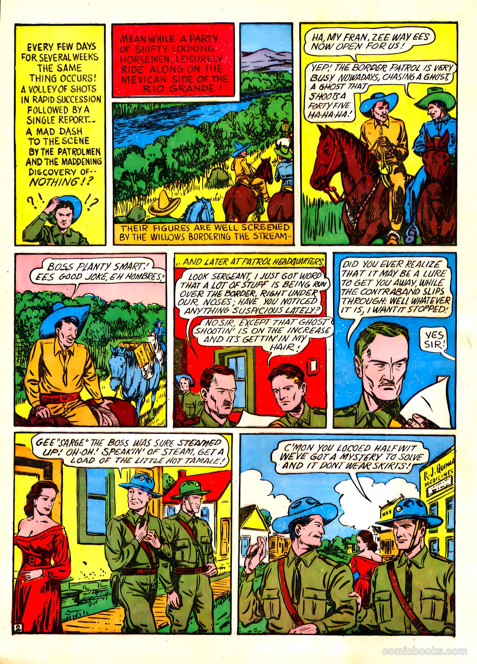 Captain Fearless Comics #1 (1941) — page 12 of 68