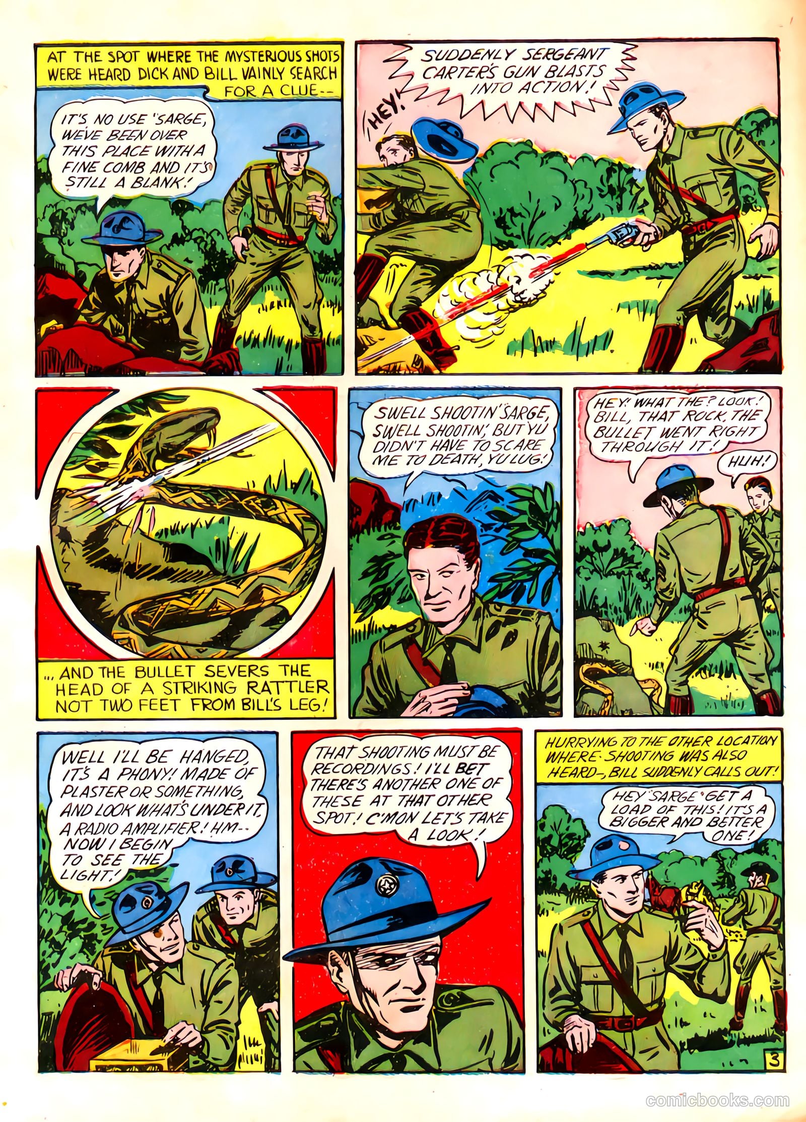 Captain Fearless Comics #1 (1941) — page 13 of 68