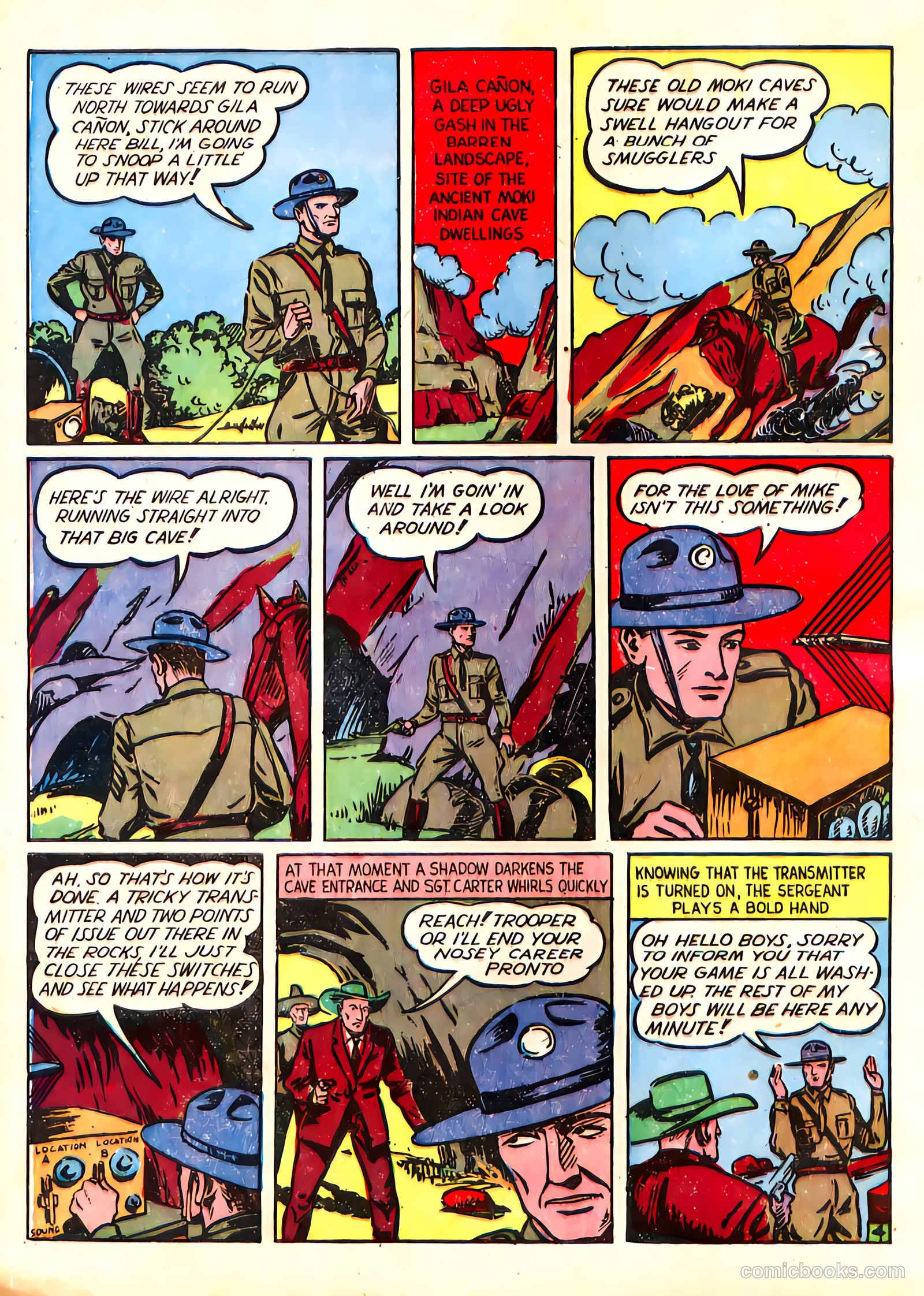 Captain Fearless Comics #1 (1941) — page 14 of 68