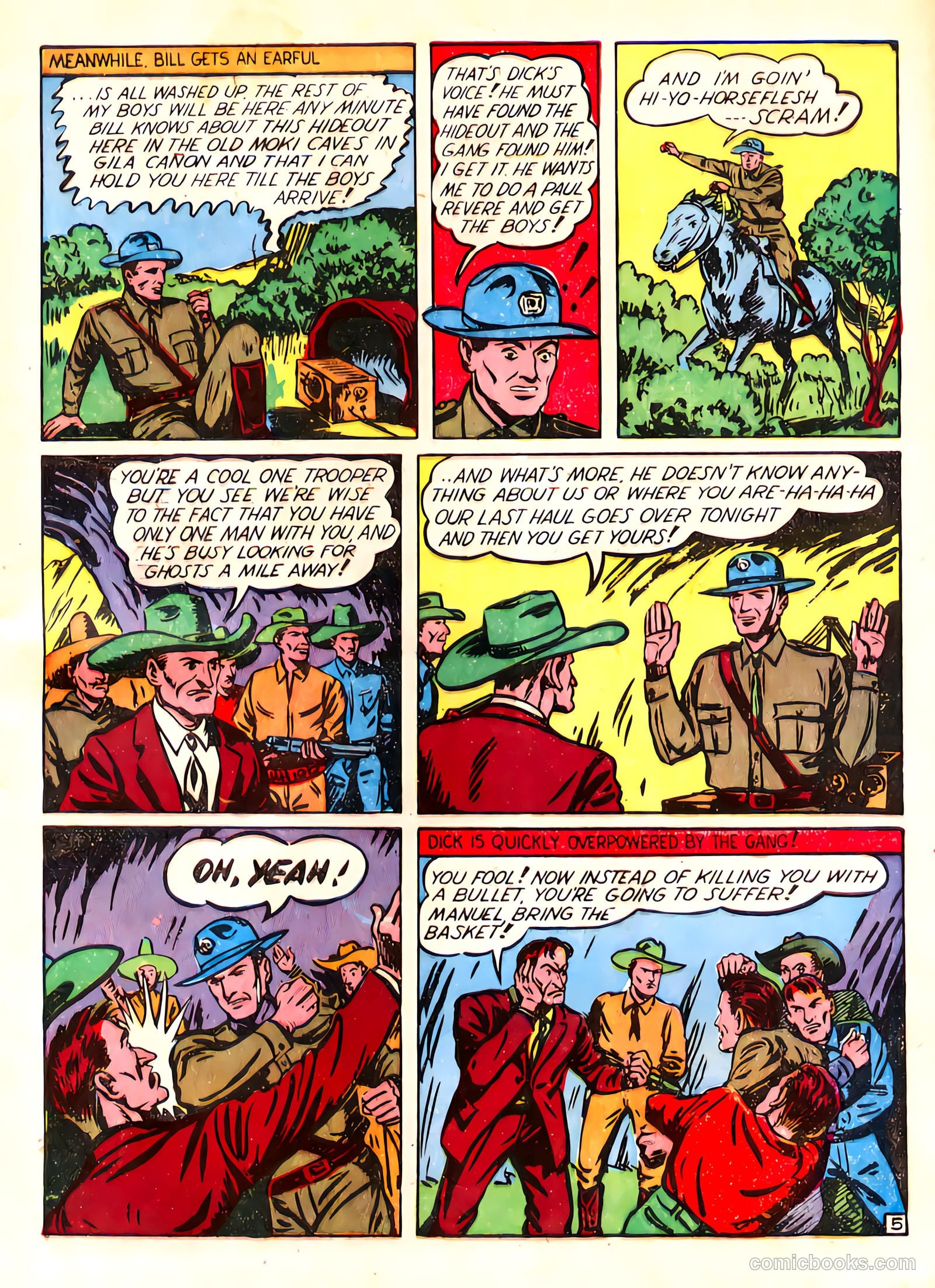 Captain Fearless Comics #1 (1941) — page 15 of 68