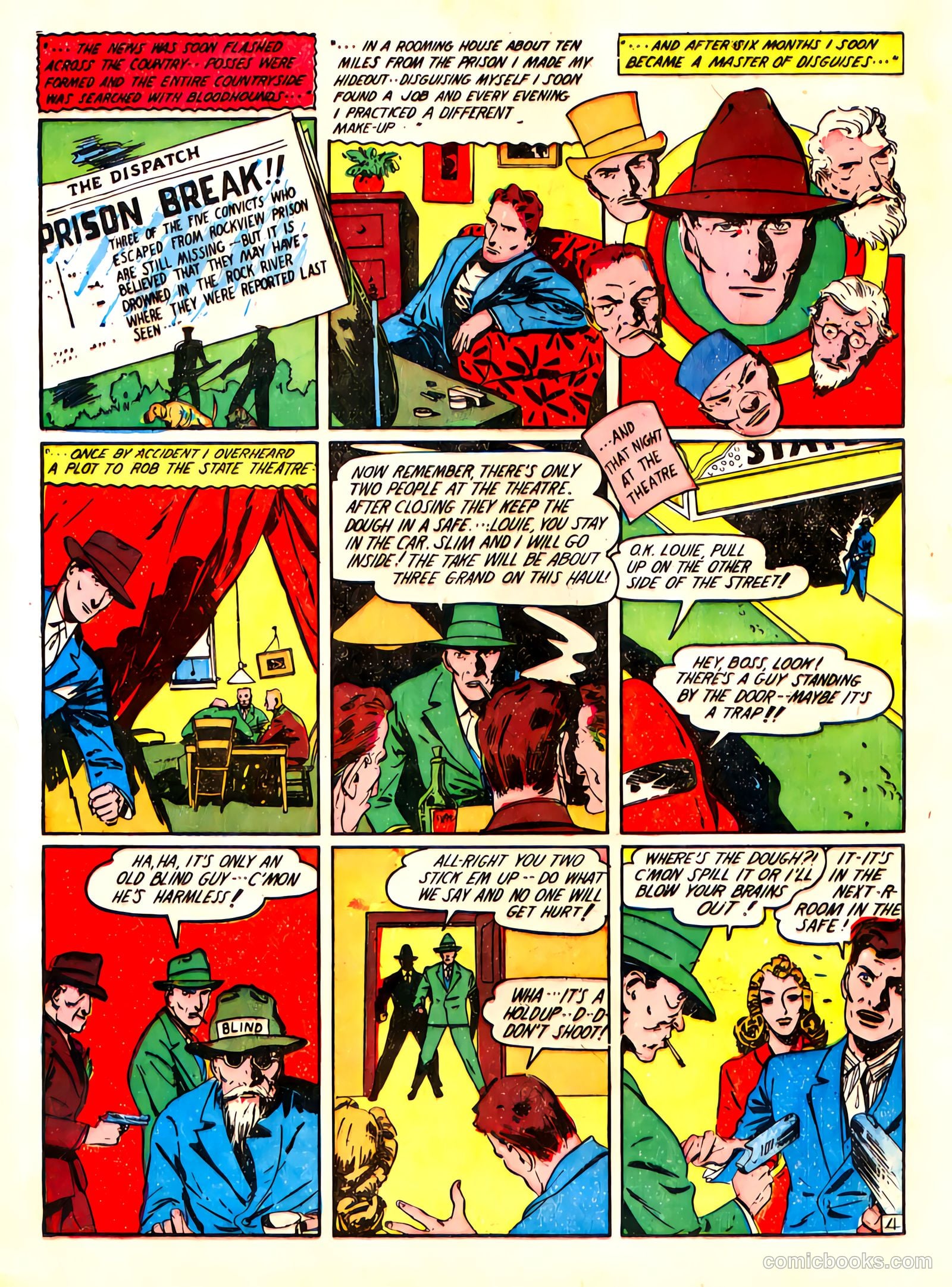Captain Fearless Comics #1 (1941) — page 20 of 68