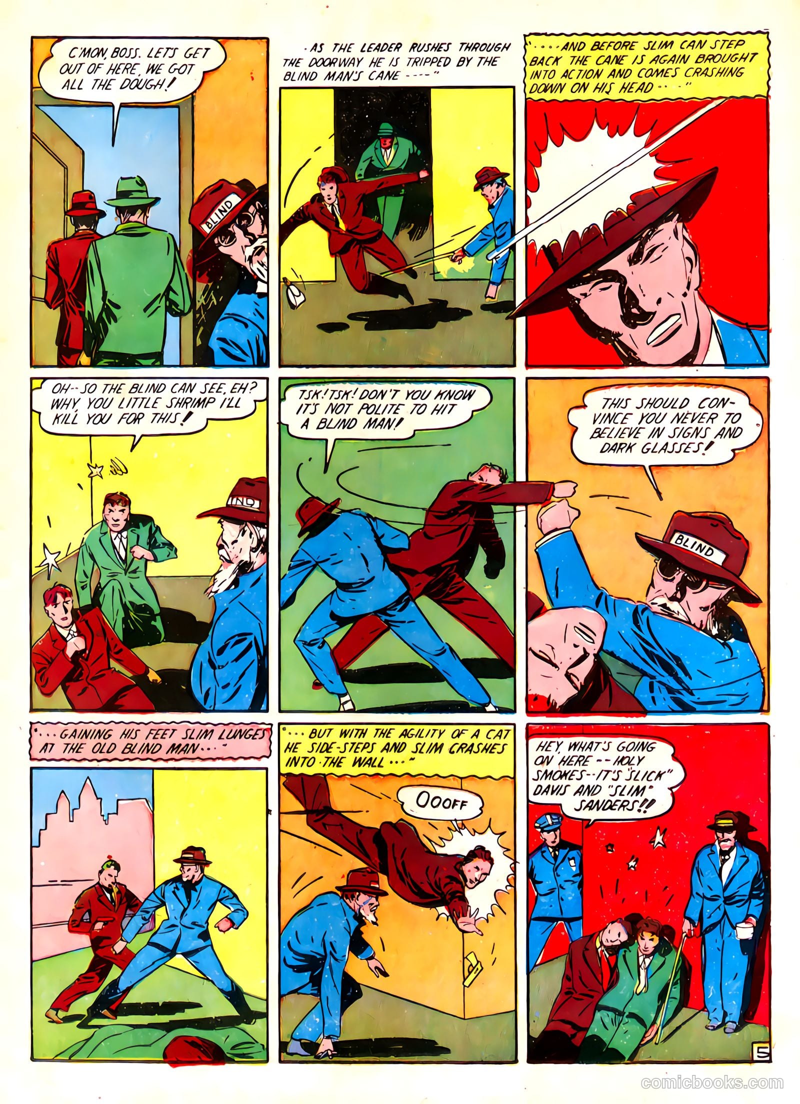 Captain Fearless Comics #1 (1941) — page 21 of 68