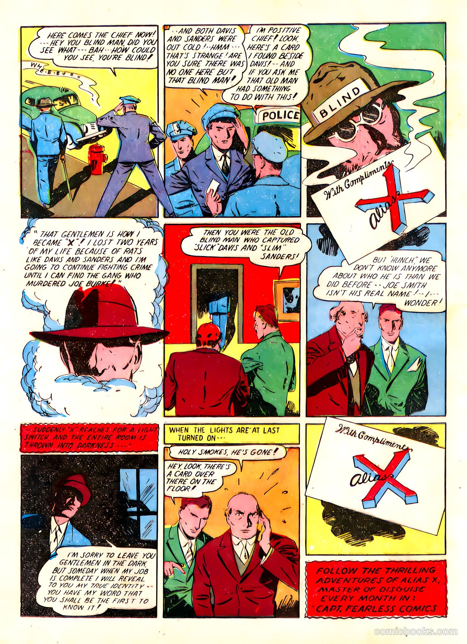 Captain Fearless Comics #1 (1941) — page 22 of 68