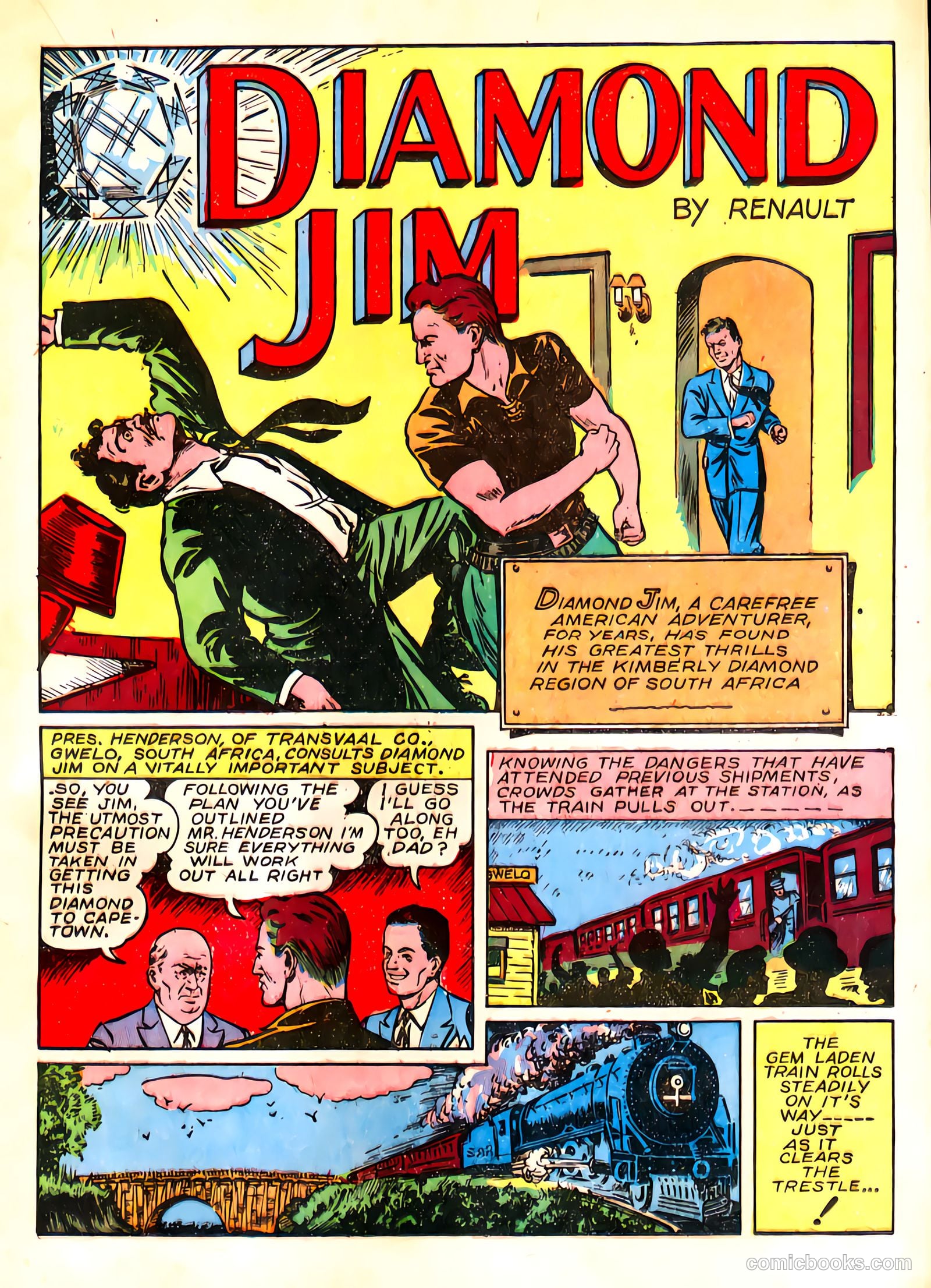 Captain Fearless Comics #1 (1941) — page 23 of 68