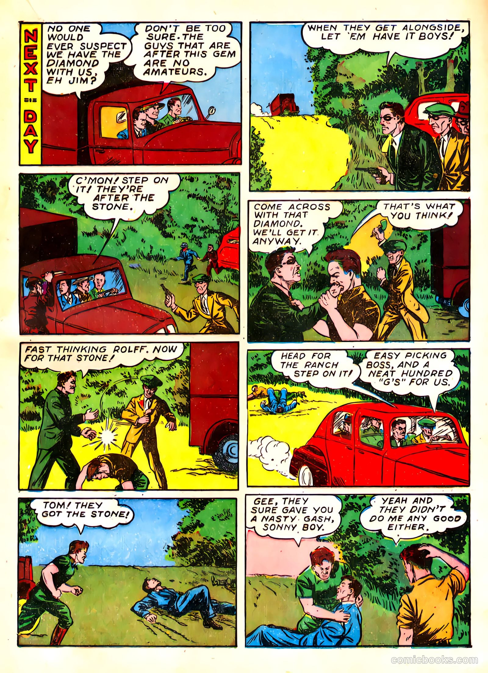 Captain Fearless Comics #1 (1941) — page 25 of 68