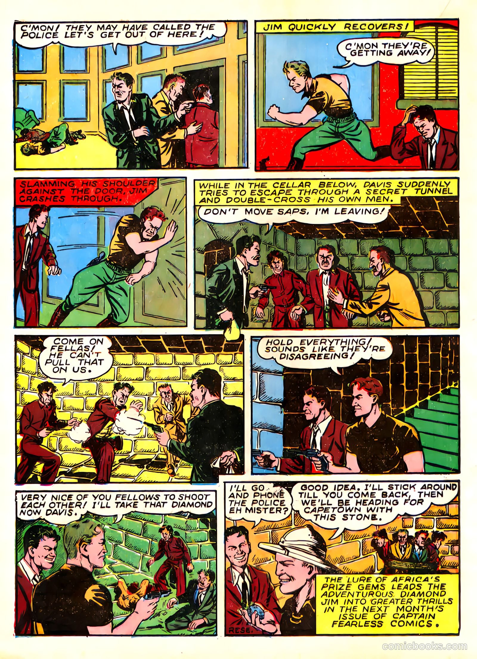 Captain Fearless Comics #1 (1941) — page 28 of 68