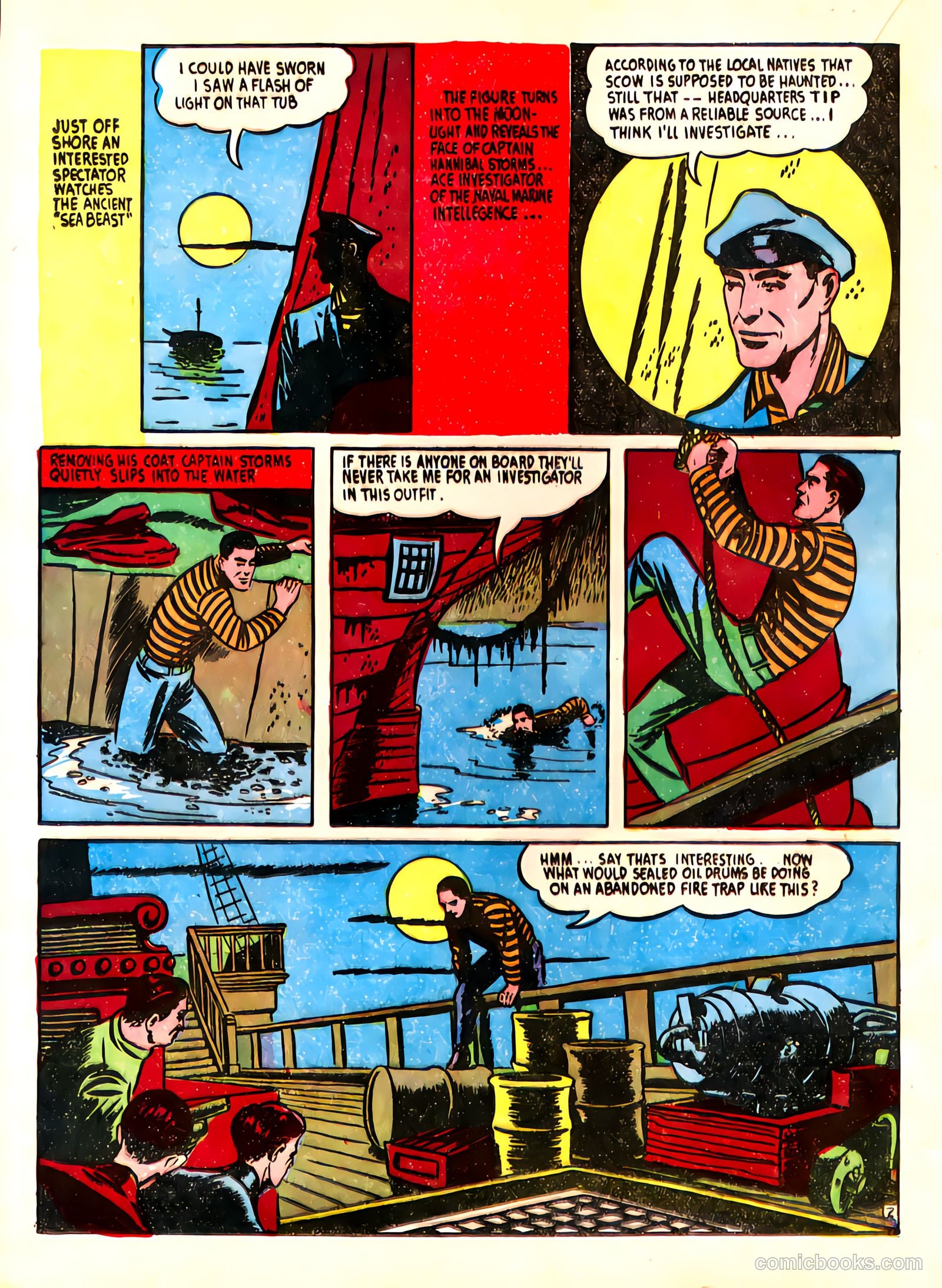 Captain Fearless Comics #1 (1941) — page 30 of 68