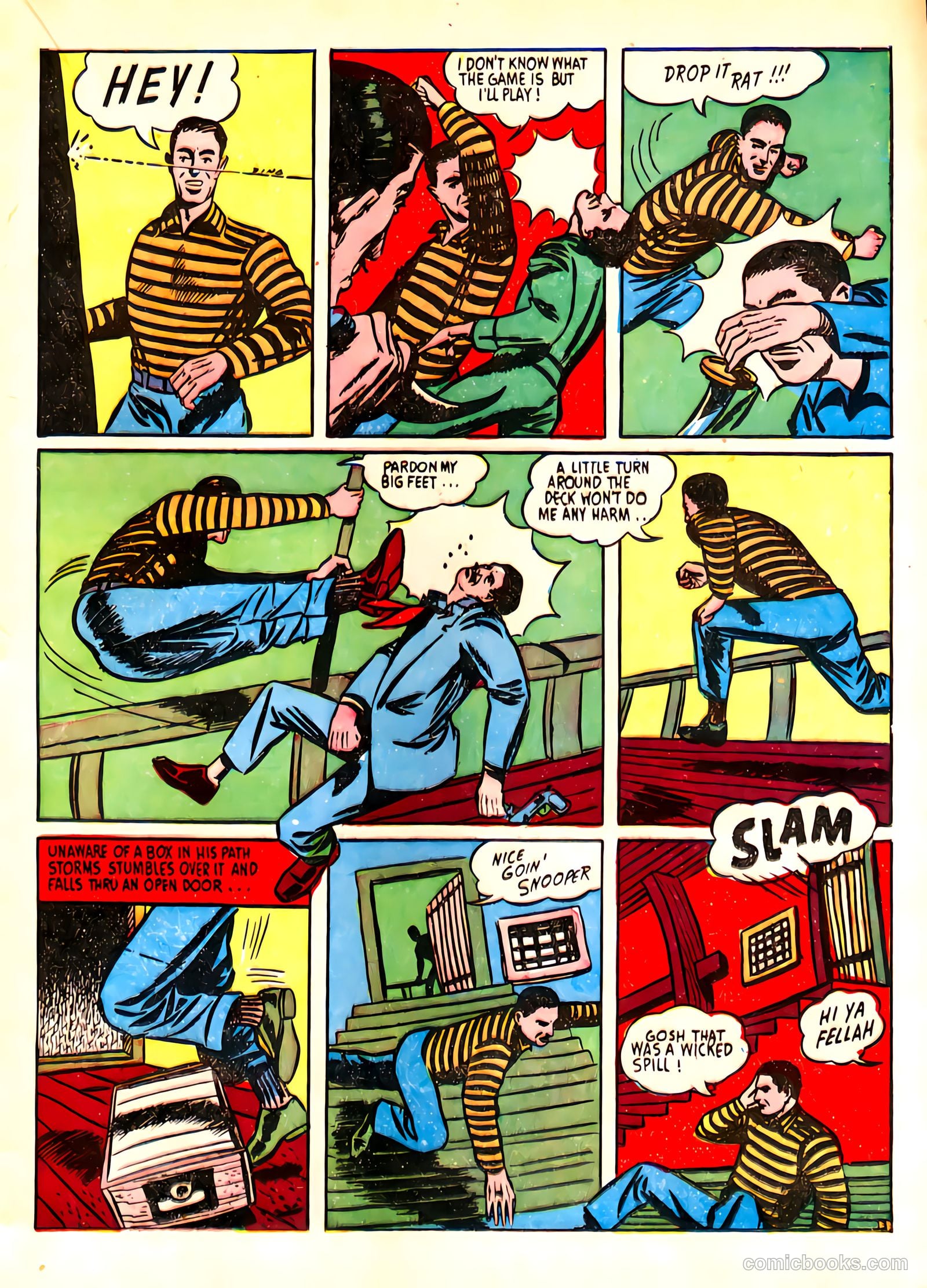Captain Fearless Comics #1 (1941) — page 31 of 68