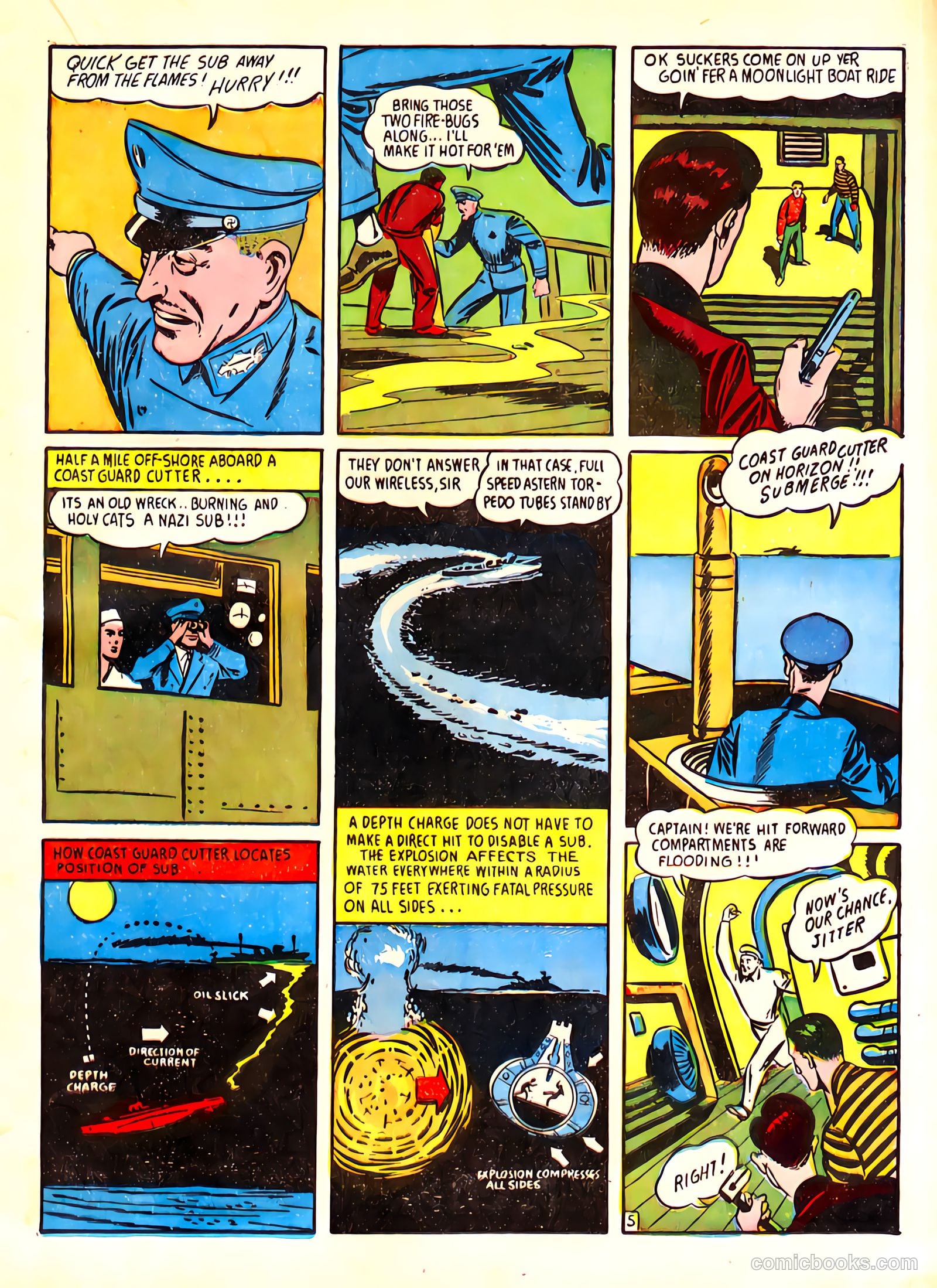 Captain Fearless Comics #1 (1941) — page 33 of 68
