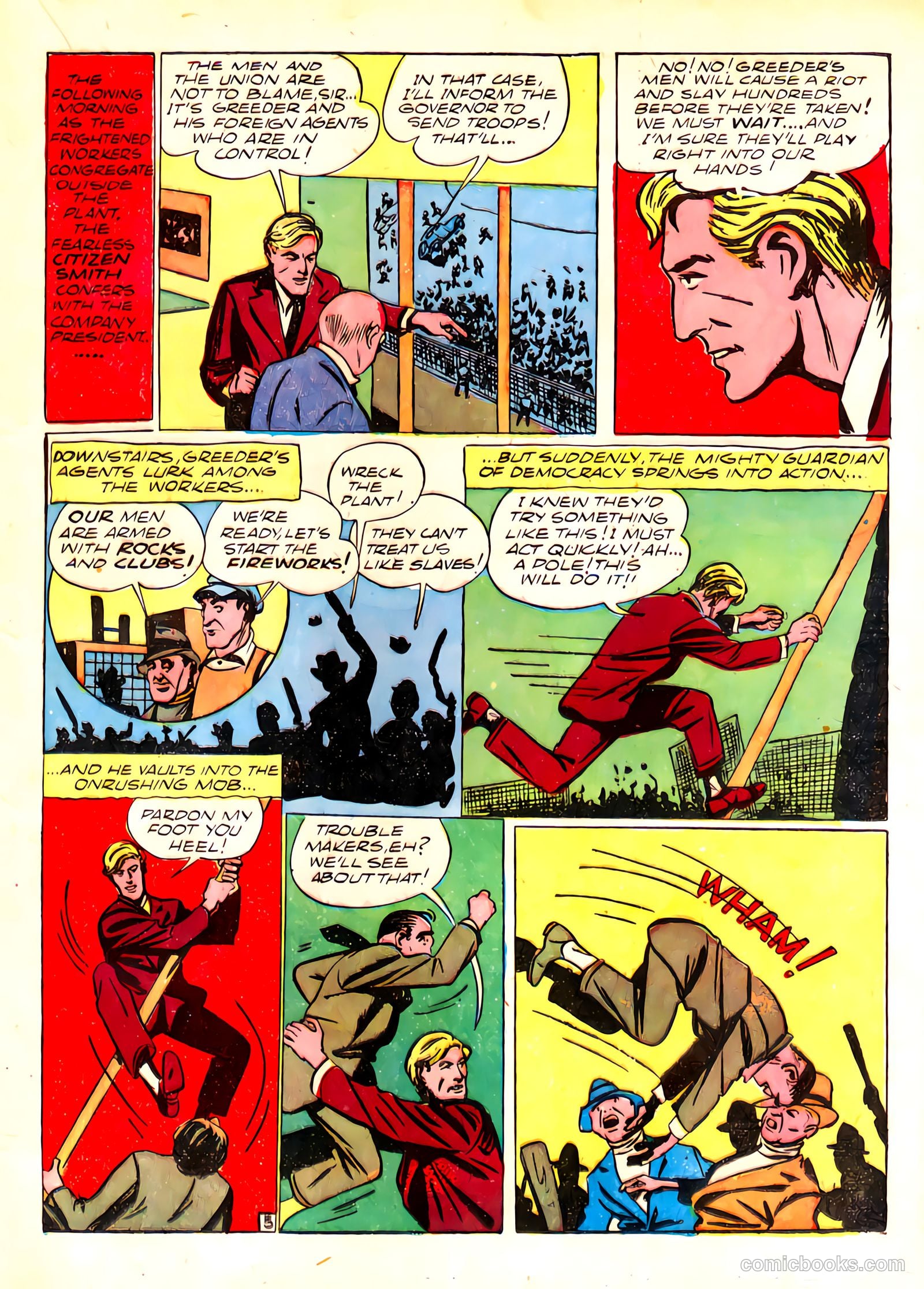 Captain Fearless Comics #1 (1941) — page 39 of 68