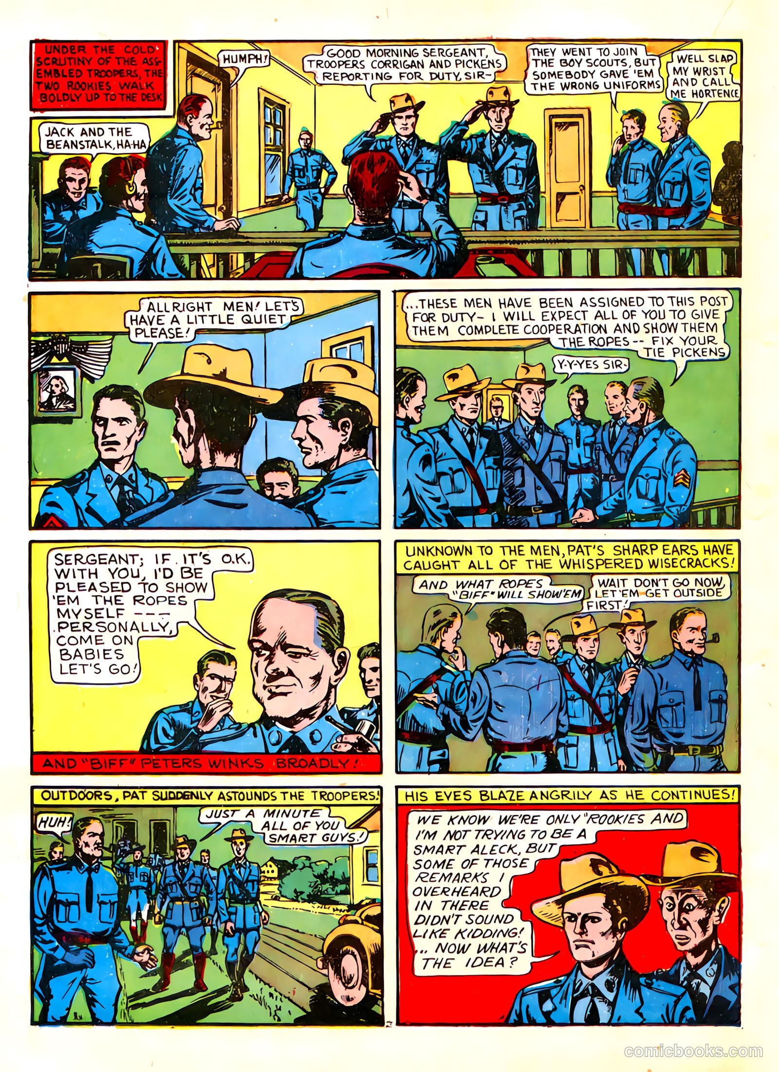 Captain Fearless Comics #1 (1941) — page 42 of 68