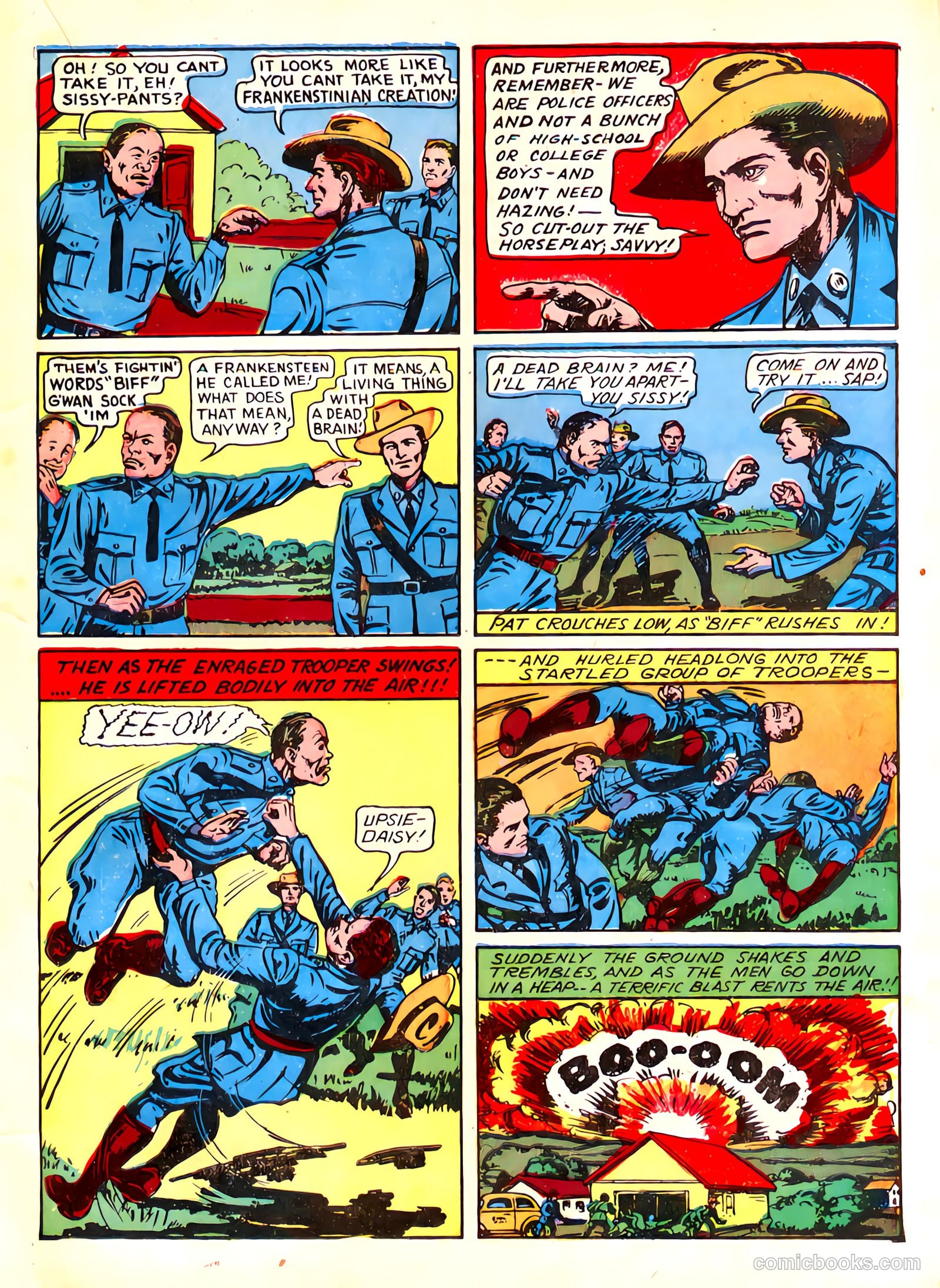 Captain Fearless Comics #1 (1941) — page 43 of 68