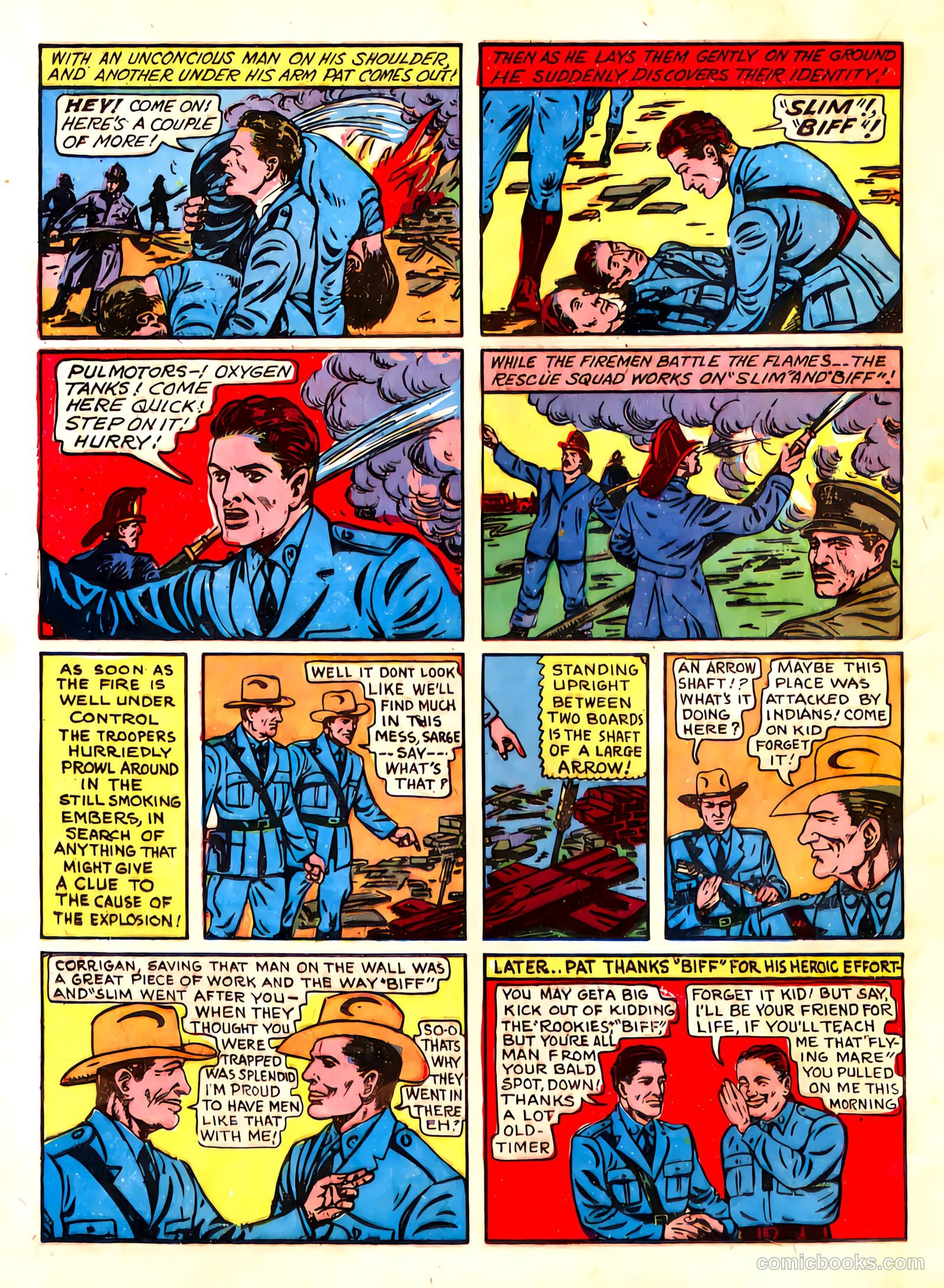Captain Fearless Comics #1 (1941) — page 46 of 68
