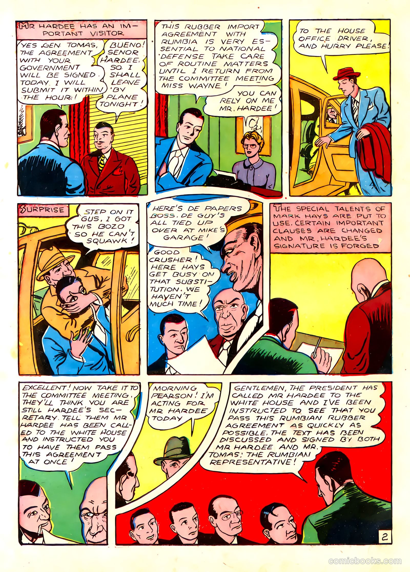 Captain Fearless Comics #1 (1941) — page 48 of 68