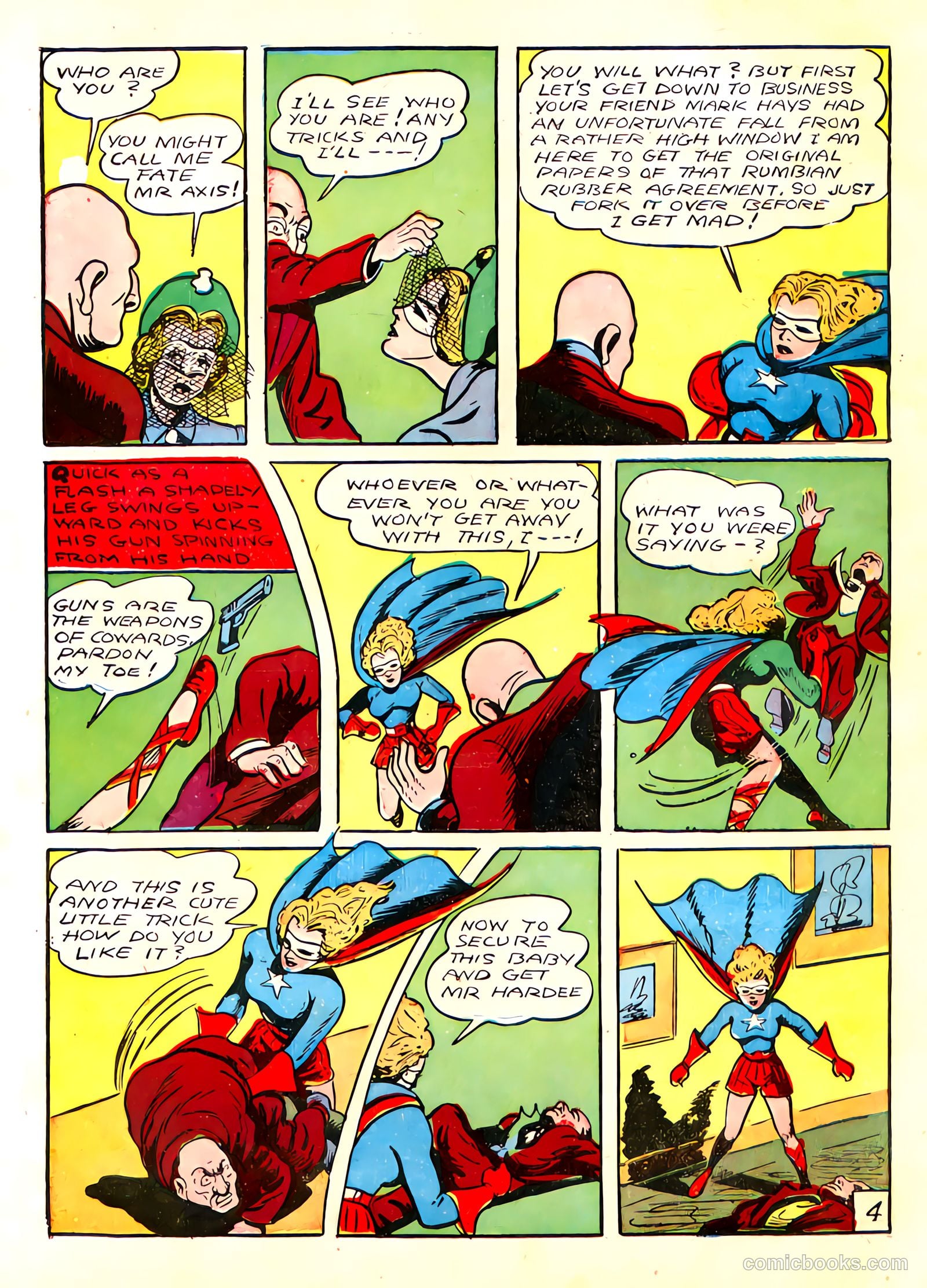Captain Fearless Comics #1 (1941) — page 50 of 68