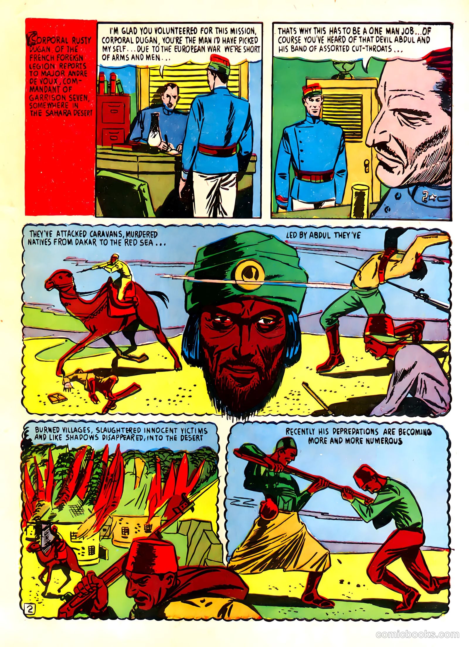 Captain Fearless Comics #1 (1941) — page 53 of 68
