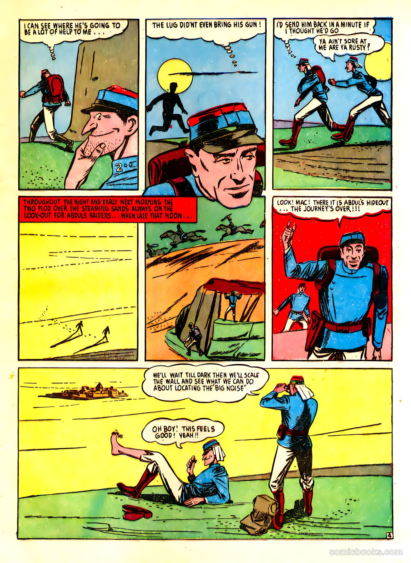 Captain Fearless Comics #1 (1941) — page 55 of 68