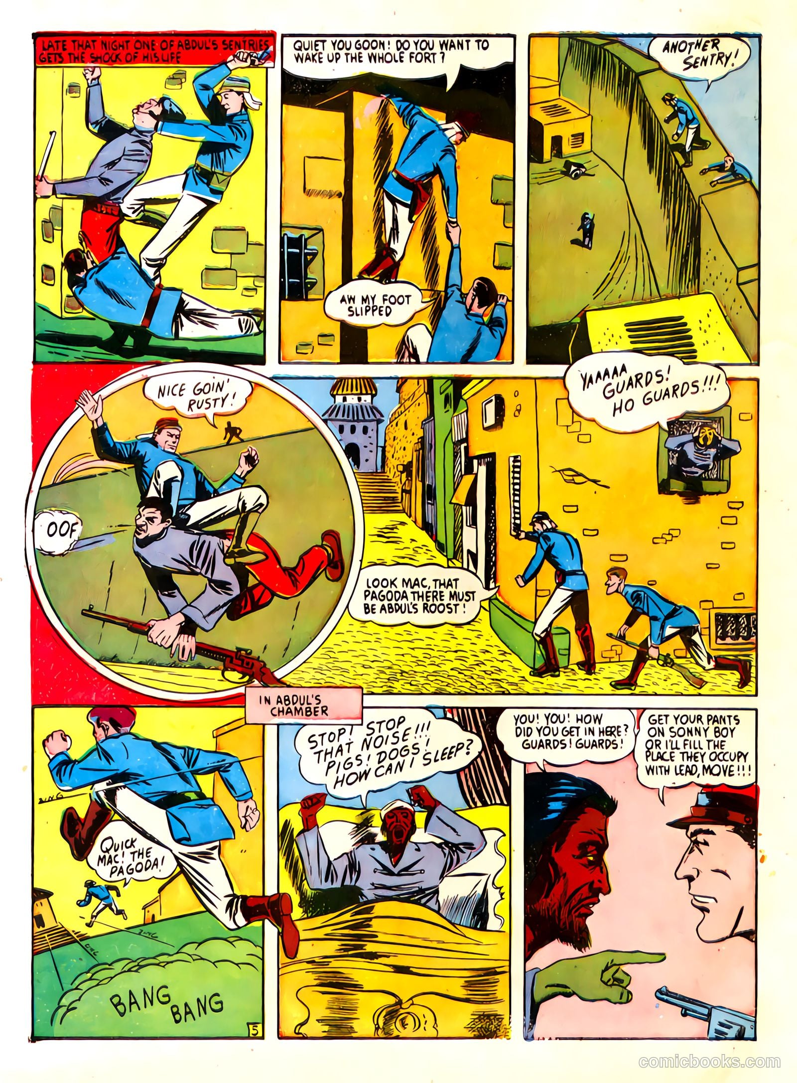 Captain Fearless Comics #1 (1941) — page 56 of 68