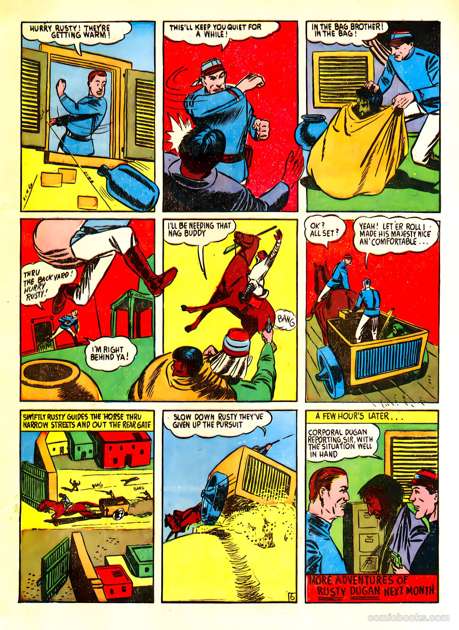 Captain Fearless Comics #1 (1941) — page 57 of 68