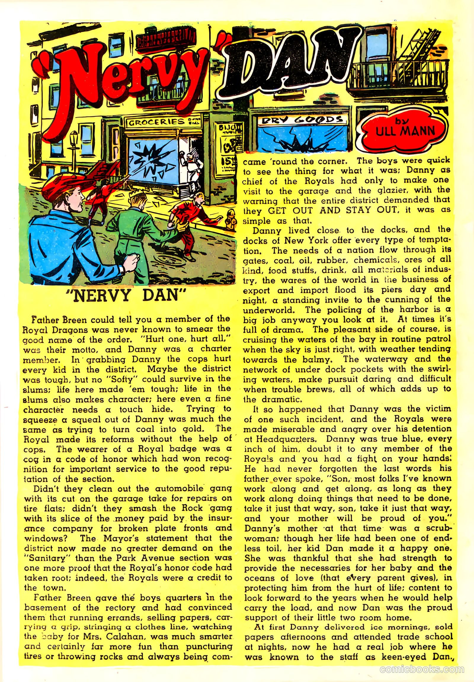 Captain Fearless Comics #1 (1941) — page 58 of 68