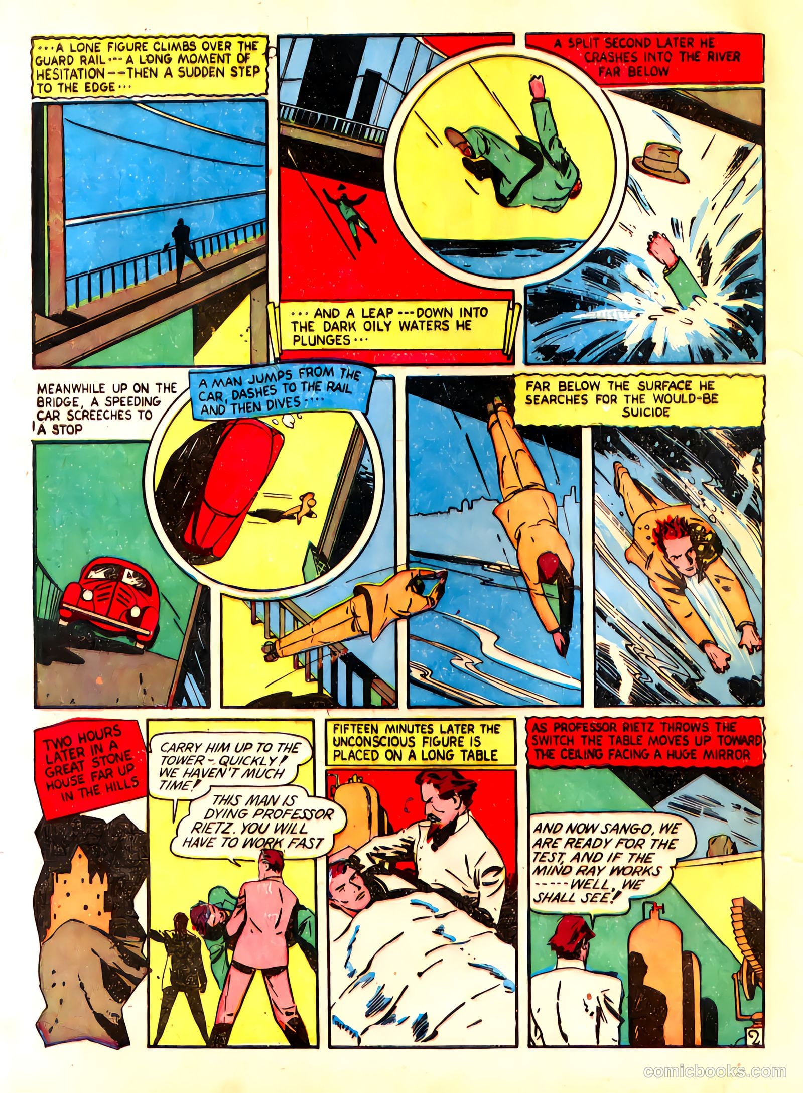 Captain Fearless Comics #1 (1941) — page 62 of 68