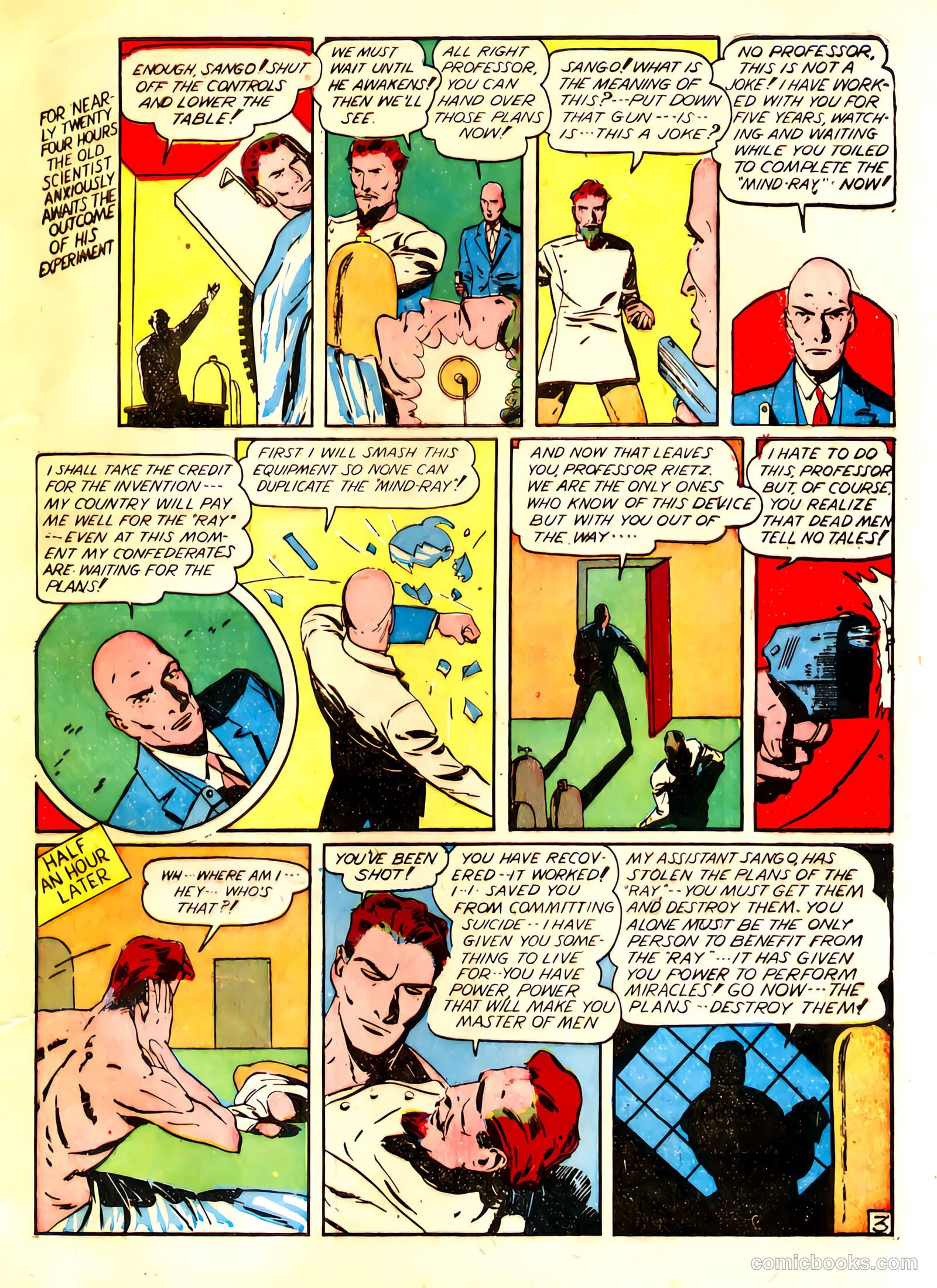Captain Fearless Comics #1 (1941) — page 63 of 68