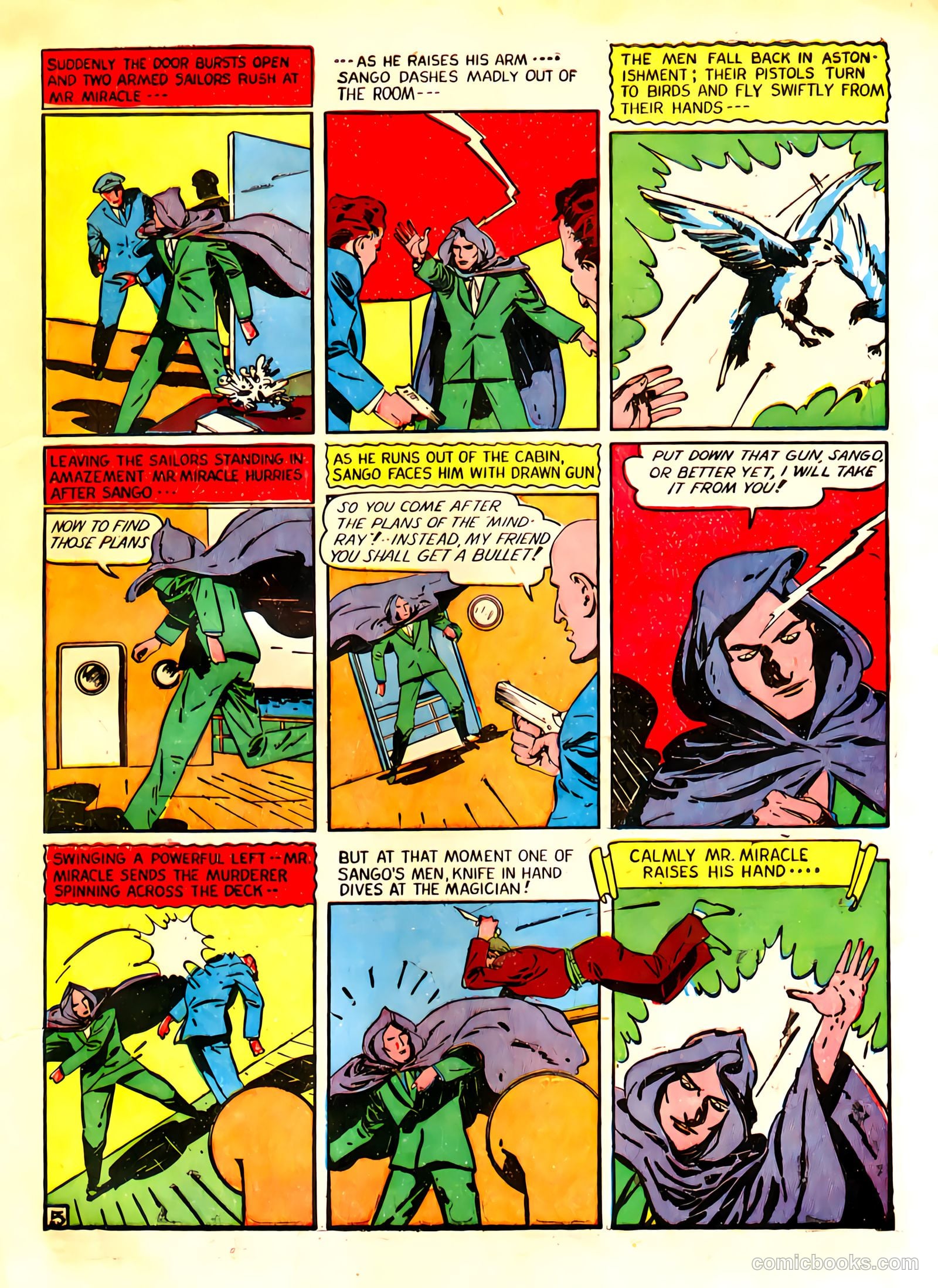 Captain Fearless Comics #1 (1941) — page 65 of 68