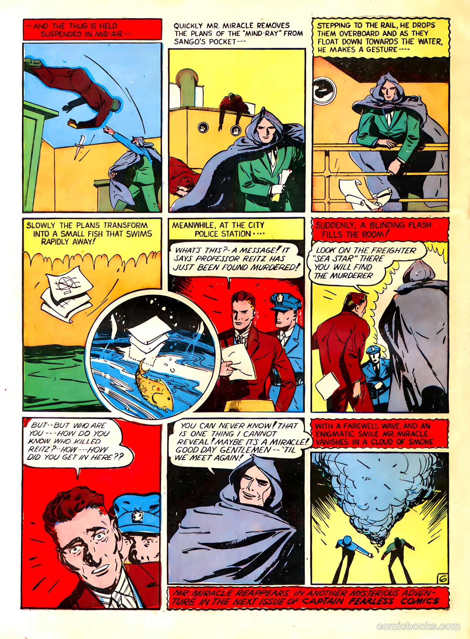 Captain Fearless Comics #1 (1941) — page 66 of 68
