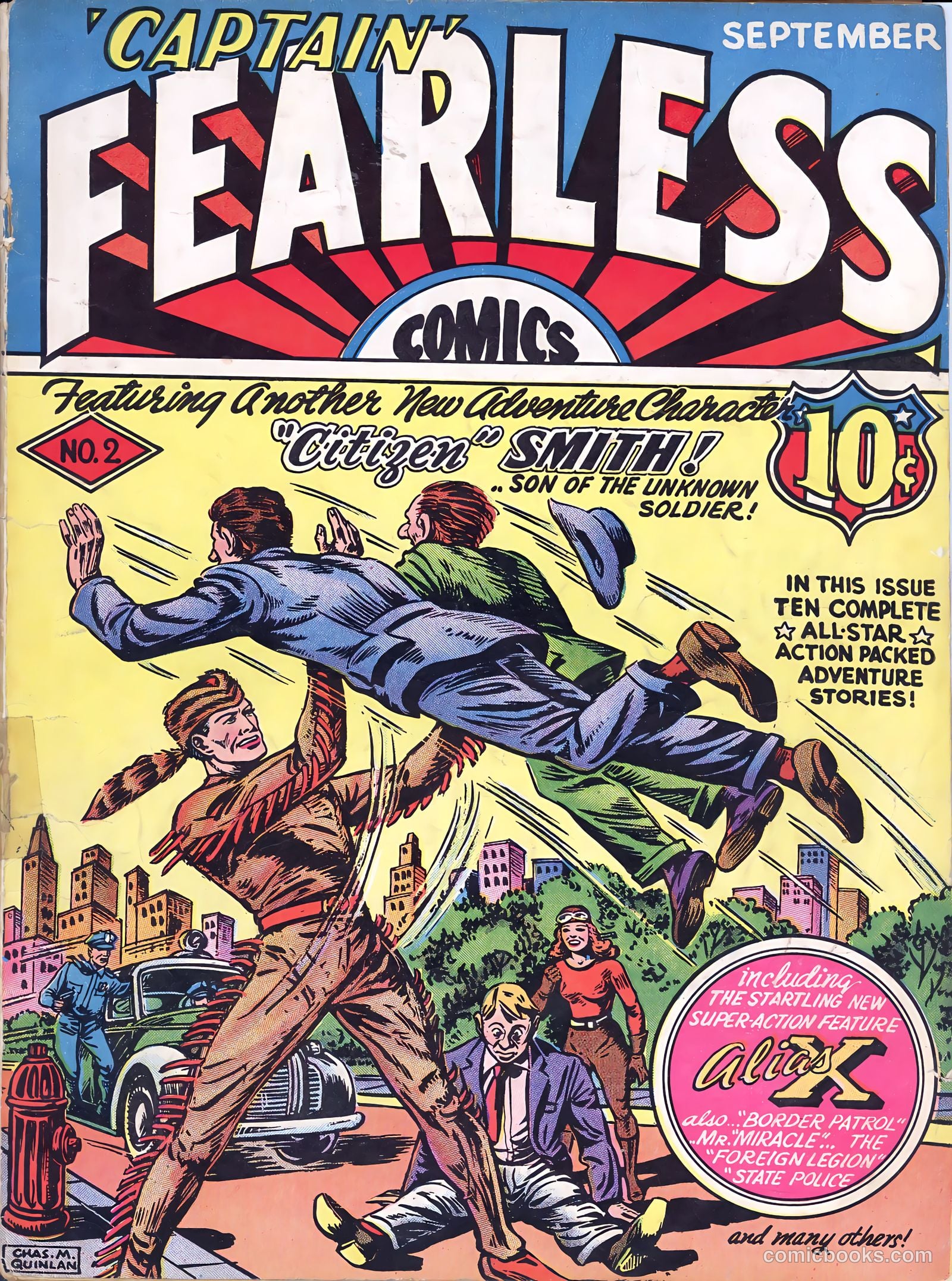 Captain Fearless Comics #2