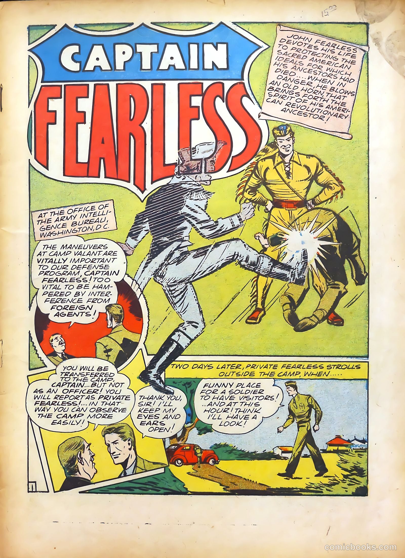 Captain Fearless Comics #2 (1941) — page 3 of 68