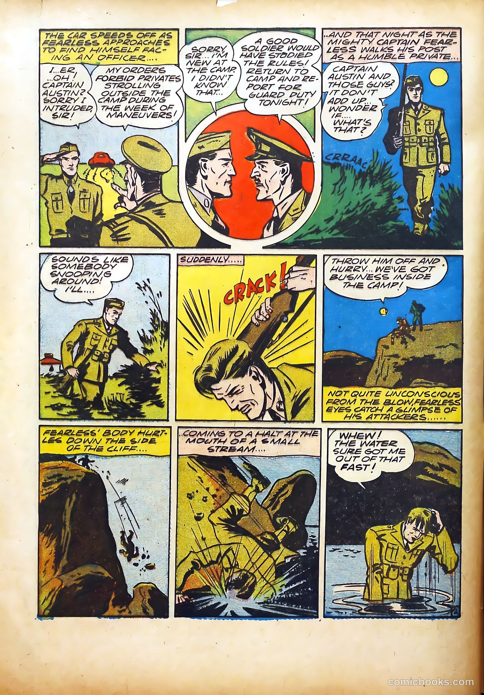 Captain Fearless Comics #2 (1941) — page 4 of 68