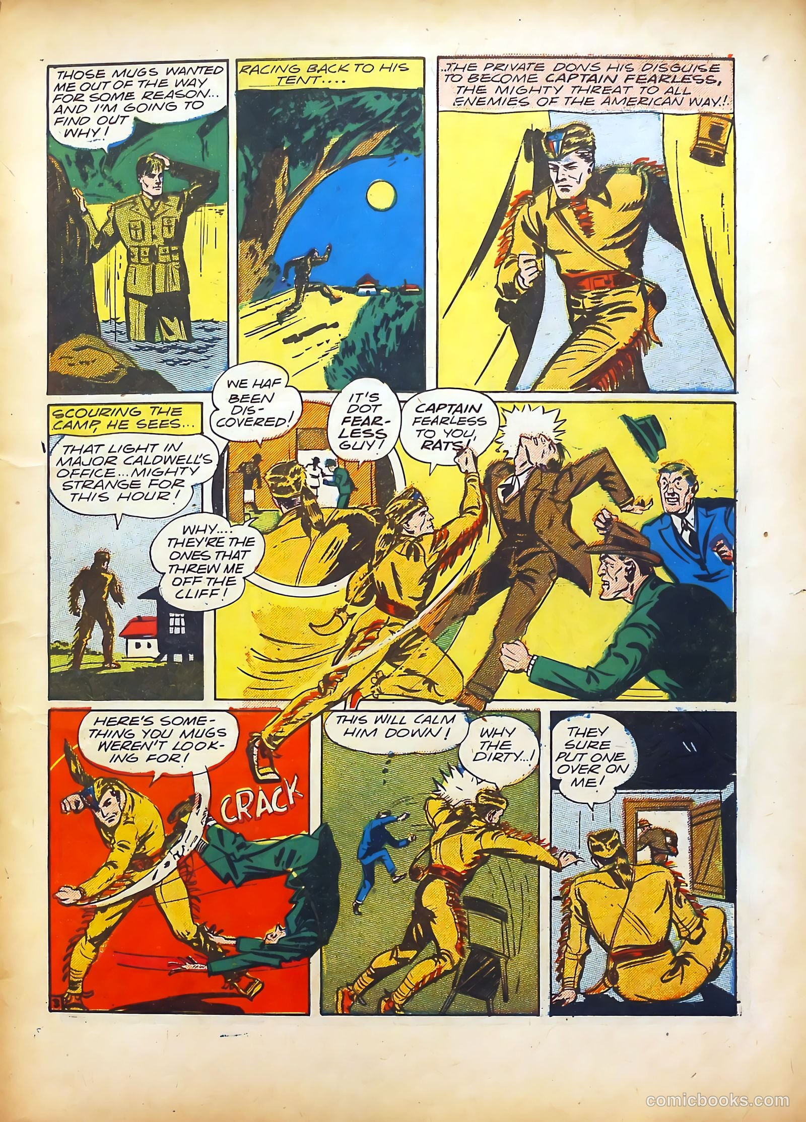 Captain Fearless Comics #2 (1941) — page 5 of 68