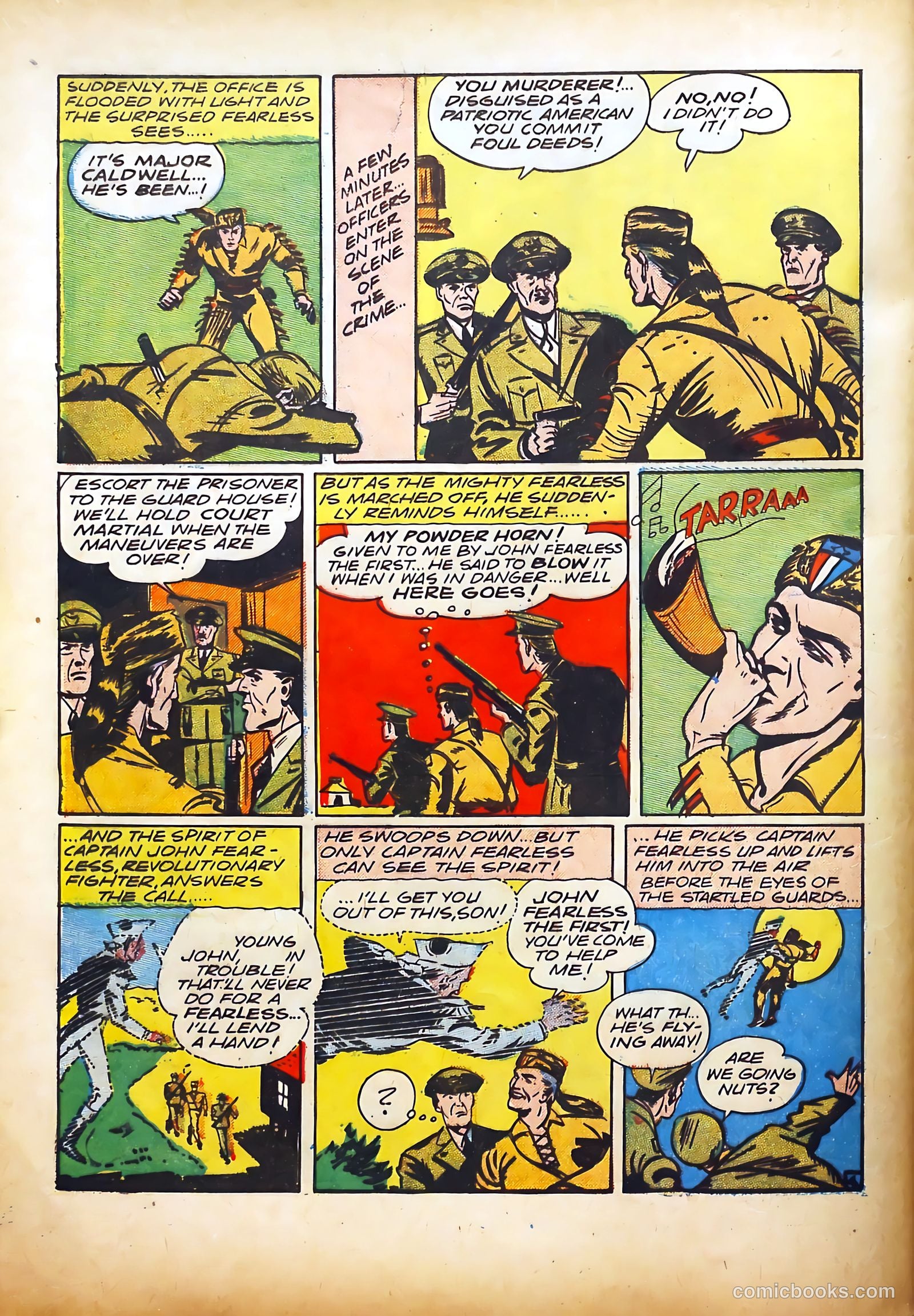 Captain Fearless Comics #2 (1941) — page 6 of 68