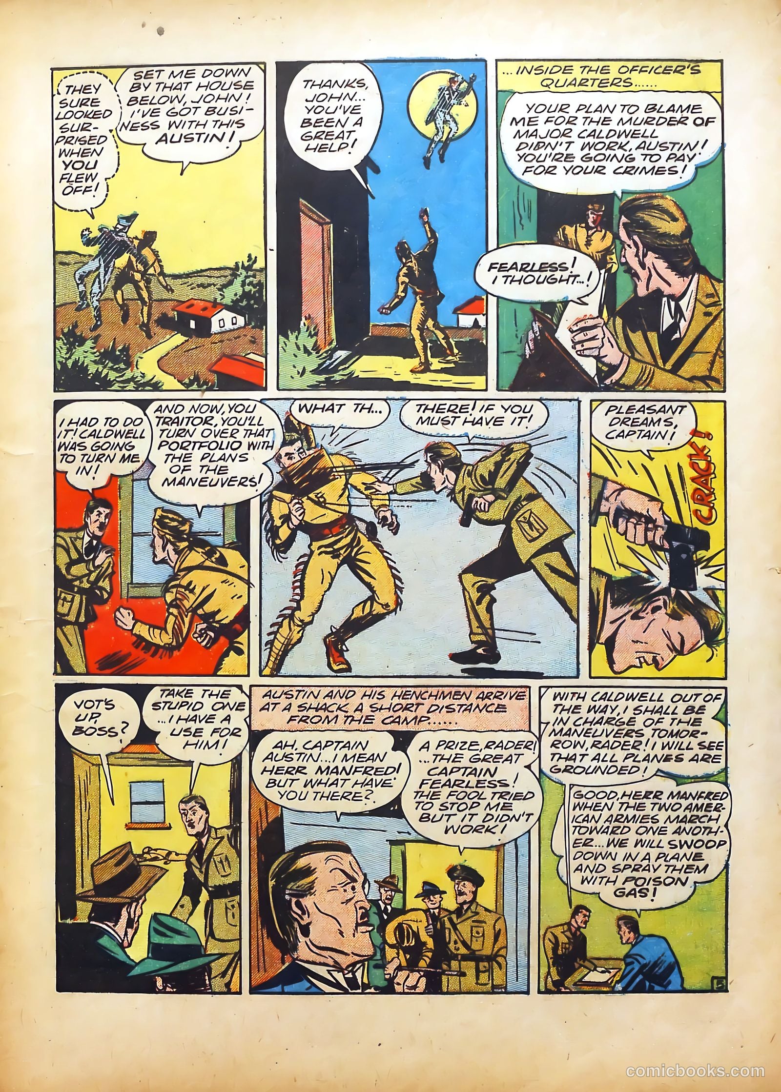 Captain Fearless Comics #2 (1941) — page 7 of 68
